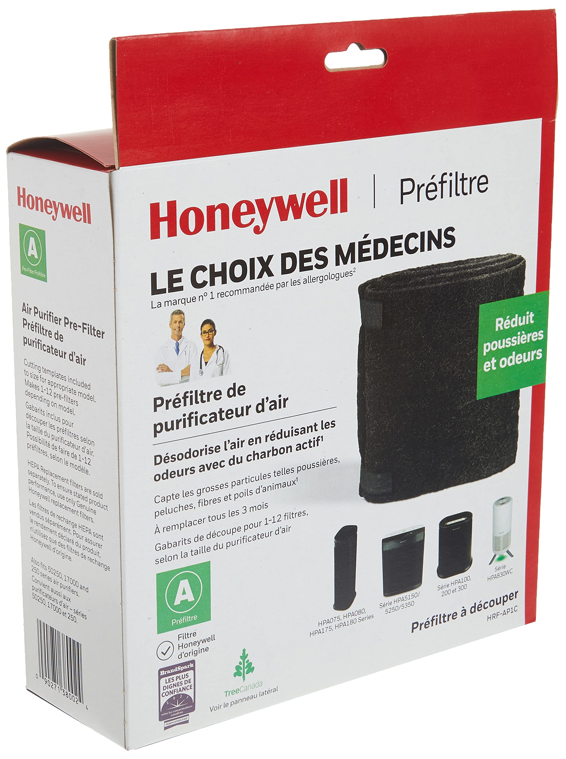 Honeywell C 6005 38002 Enviracare Universal Replacement Pre Filter