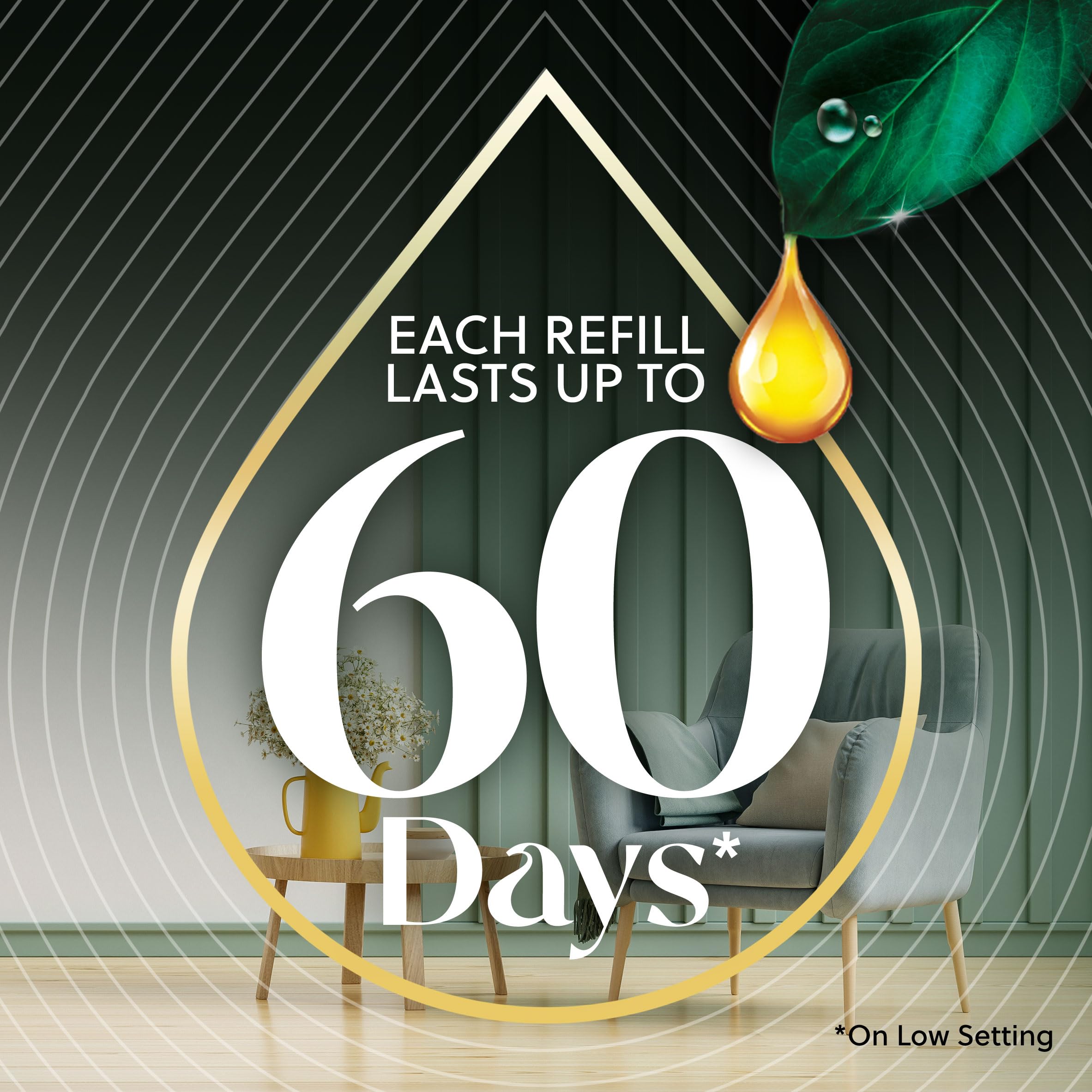 Botanica By Air Wick Plug In Scented Oil Refill, 10Ct, Caribbean Sweetgrass And Sandalwood, Air Freshener, Eco Friendly, Essenti