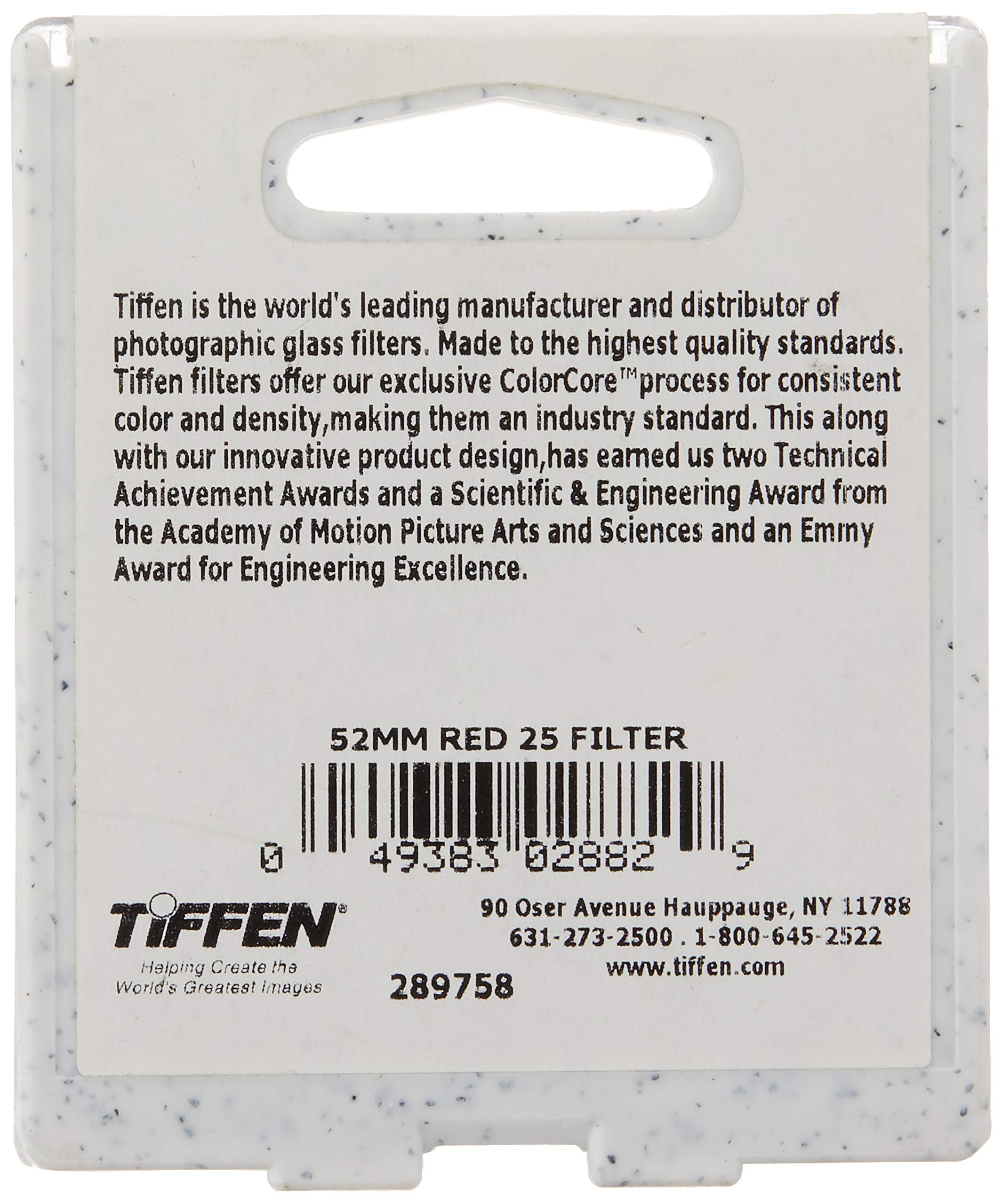 Tiffen 52Mm 25 Filter (Red)