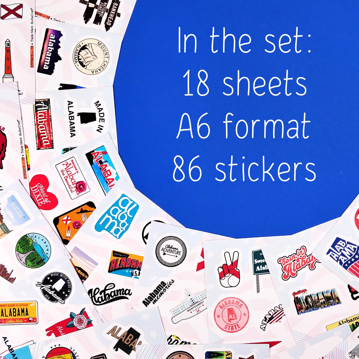 Alabama Stickers For Laptop, Alabama Decals   Alabama Party Favors & Decorations Alabama Gifts For Men And Women, Alabama Merch,