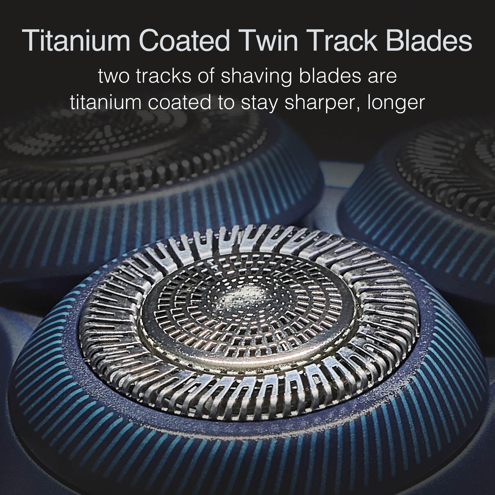 Remington Limitless X7 Shaver For Men, Titanium Blades And Power Sense Technology, Advanced Performance Foil Rotary Electric Sha