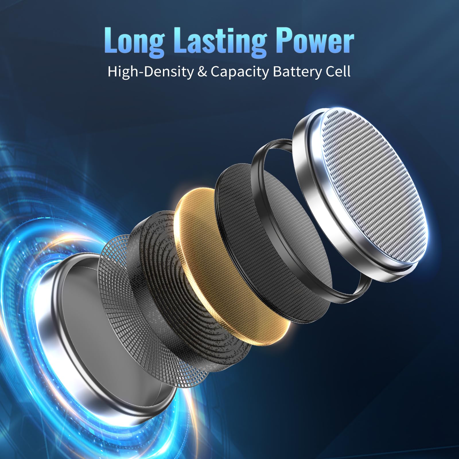 Powerowl High Capacity Cr2032 Battery 12 Pack   Cr2032 Lithium 3V Coin Battery Replacement For Apple Airtag Key Fob Remote Contr