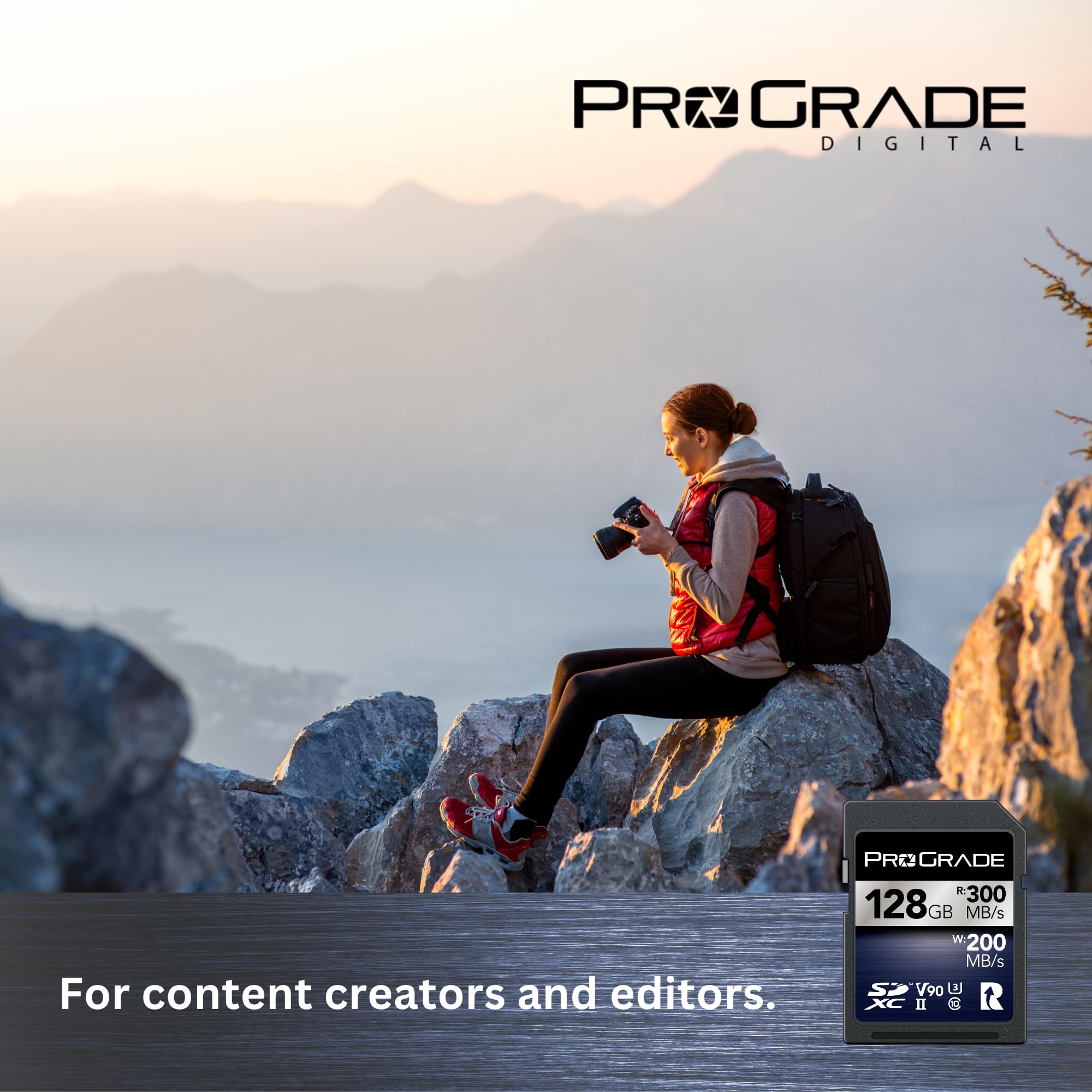 Prograde Digital Sdxc Uhs-Ii V90 300R Memory Card (512Gb)