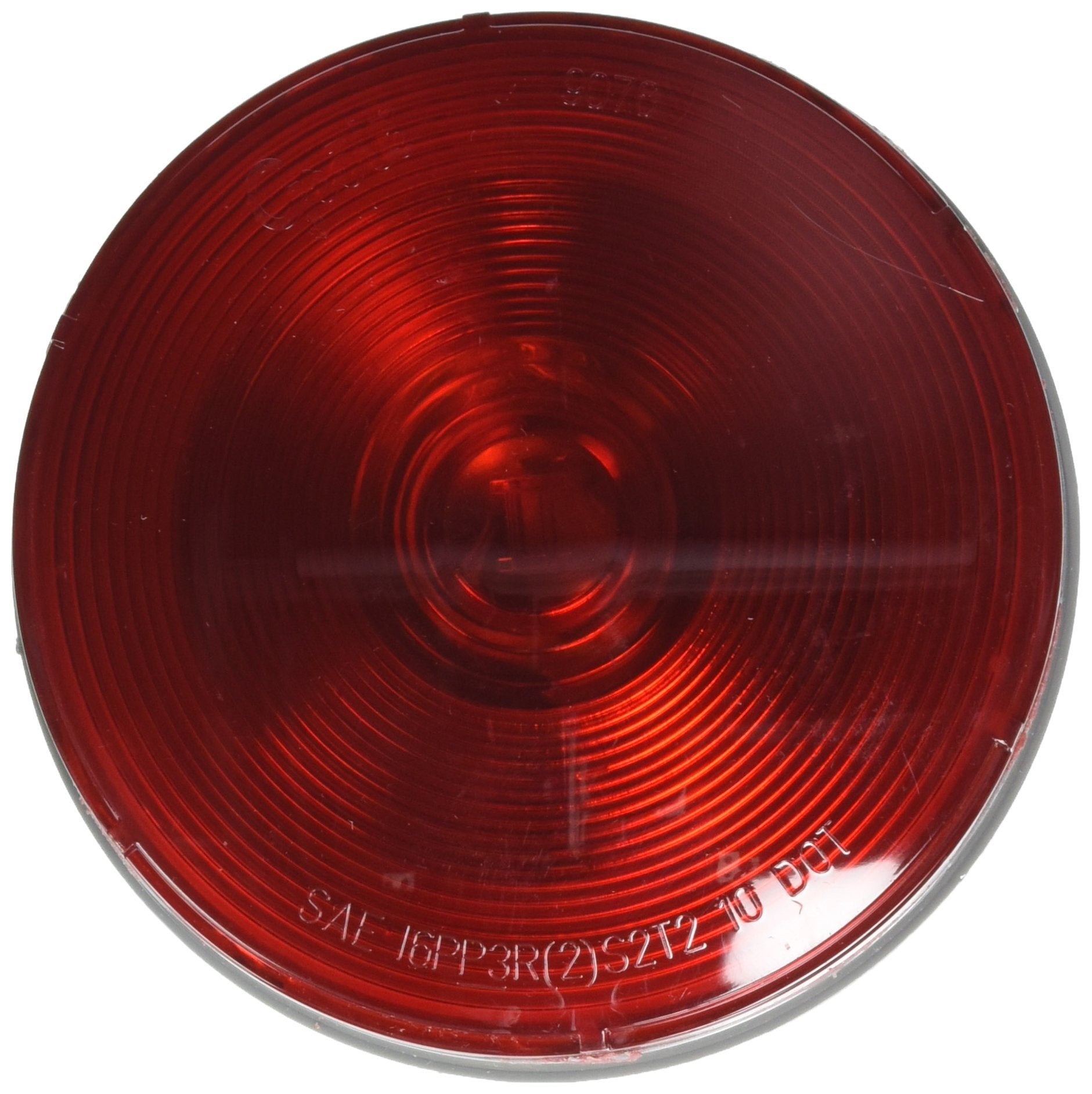 RoadPro RP-53102 4.25-Inch Sealed Grote-Style Stop Turn Tail Light Red Replacement Lens Vehicle Lighting