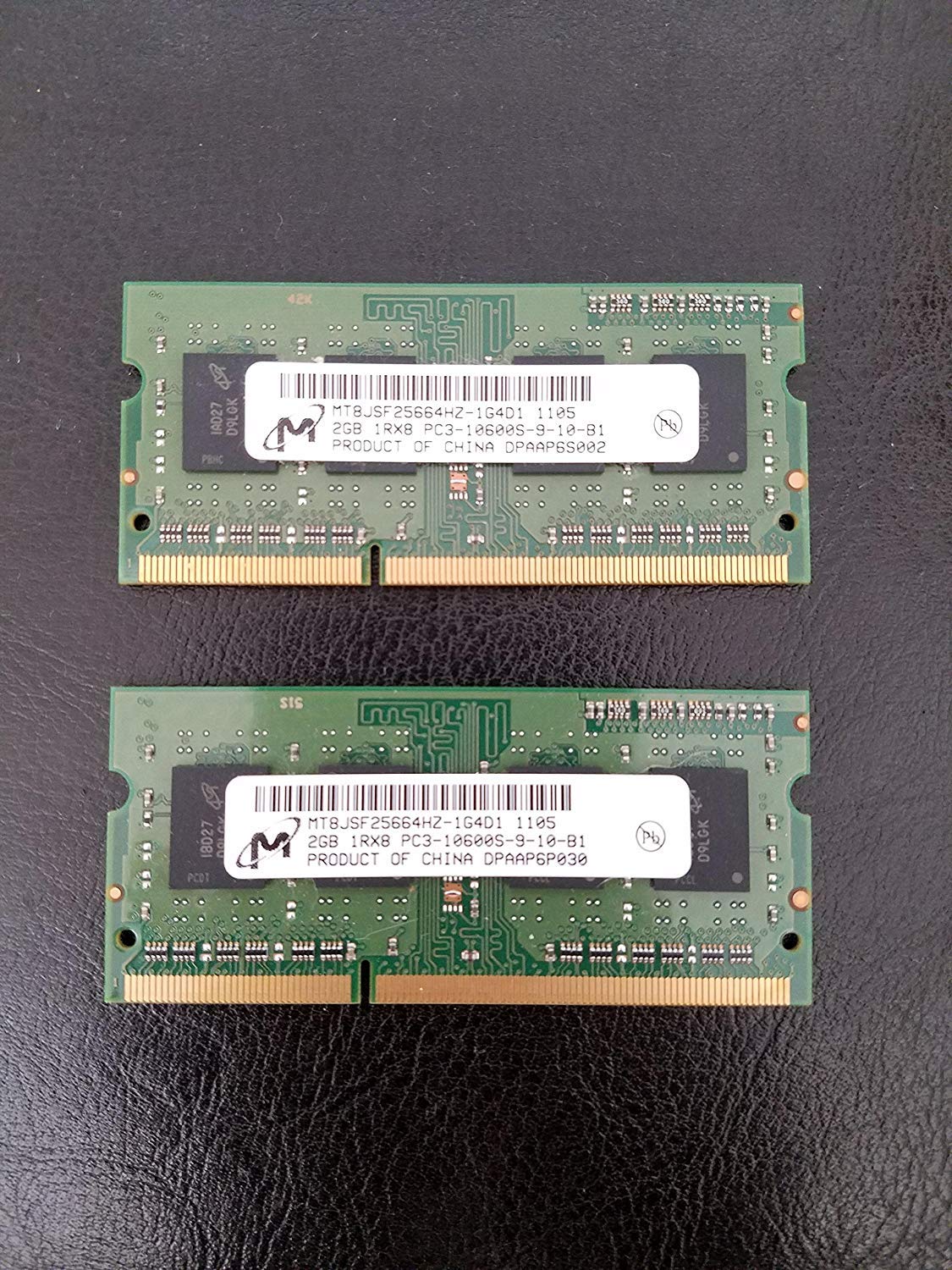 Micron 2Gb Ddr3 Ram Pc3 8500 204 Pin Laptop Sodimm