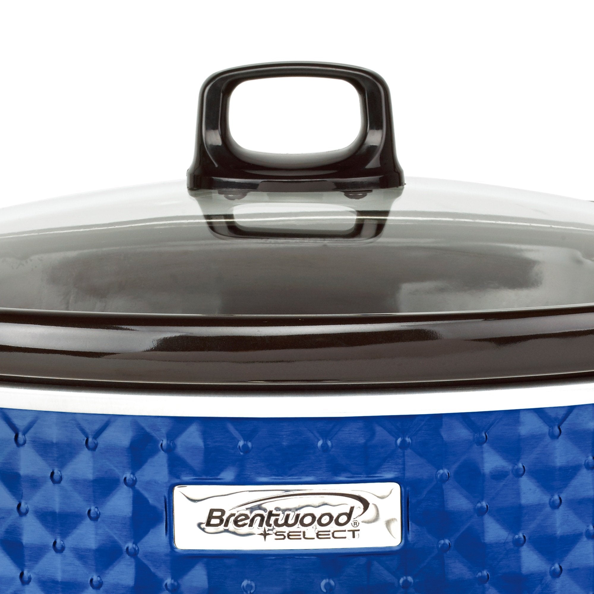 Brentwood SC-157N Slow Cooker, 7 quarts, Navy Blue
