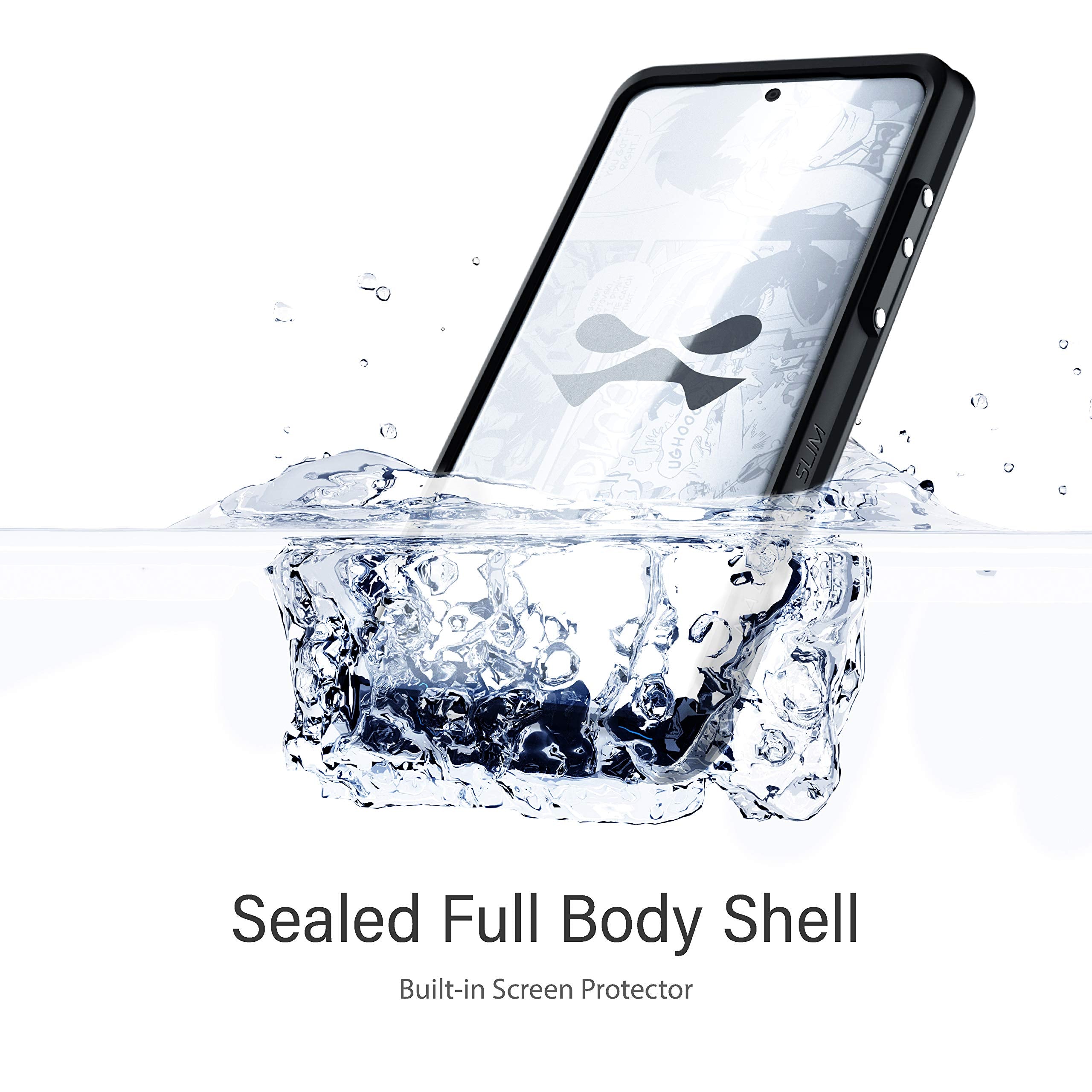 Ghostek Nautical Slim S20 Ultra Waterproof Case Screen And Camera Lens Protector Built In Heavy Duty Shockproof Protection Phone