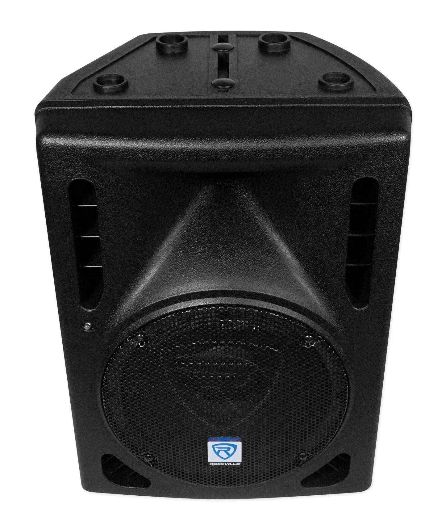 Rockville Rpg8Bt V2 8 Powered 400W Dj Pa Speaker Bluetooth/Wireless/Remote/Eq, Black