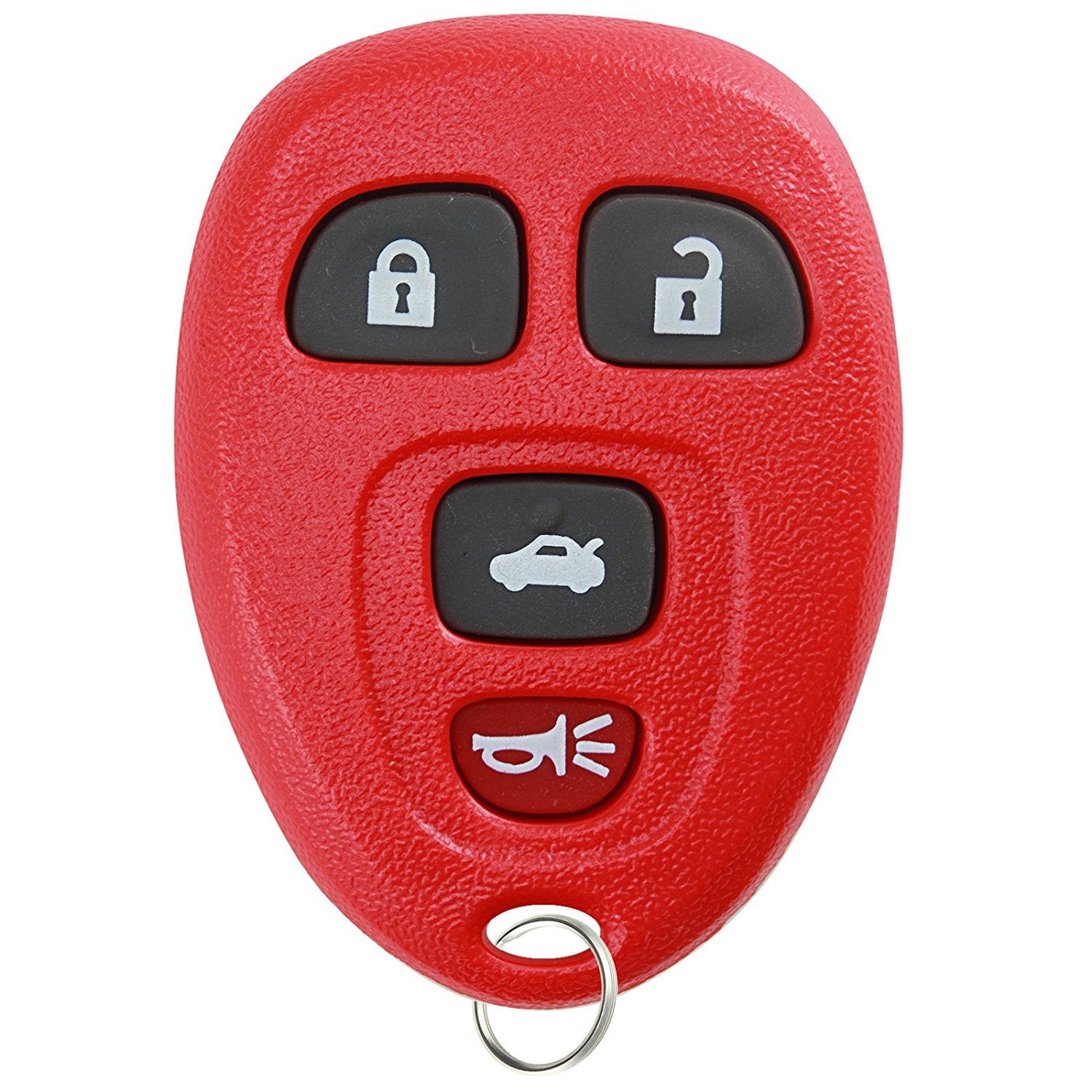 Keylessoption Keyless Entry Remote Control Car Key Fob Replacement For 15912859 Red