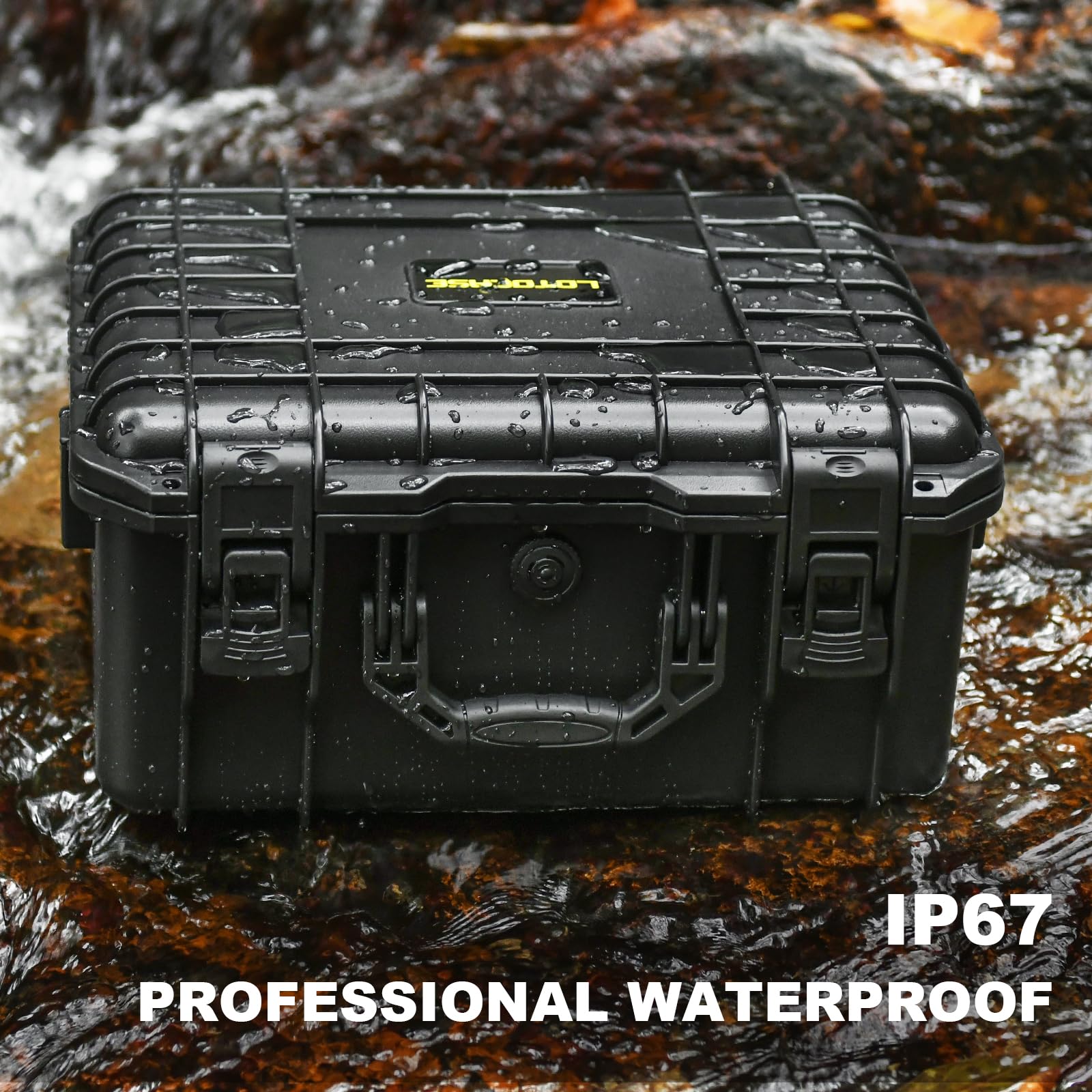 Air Compressor Waterproof Hard Case Compatible With Milwaukee M18 Inflator 2848 20, Air Pump Carrying Bag For Milwaukee Tools, S