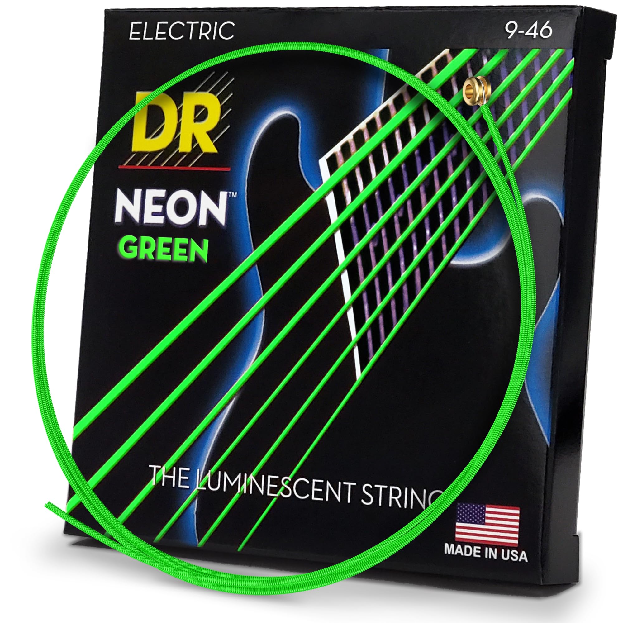 Dr Strings Hi Def Neon Electric Guitar Strings (Nge 946)
