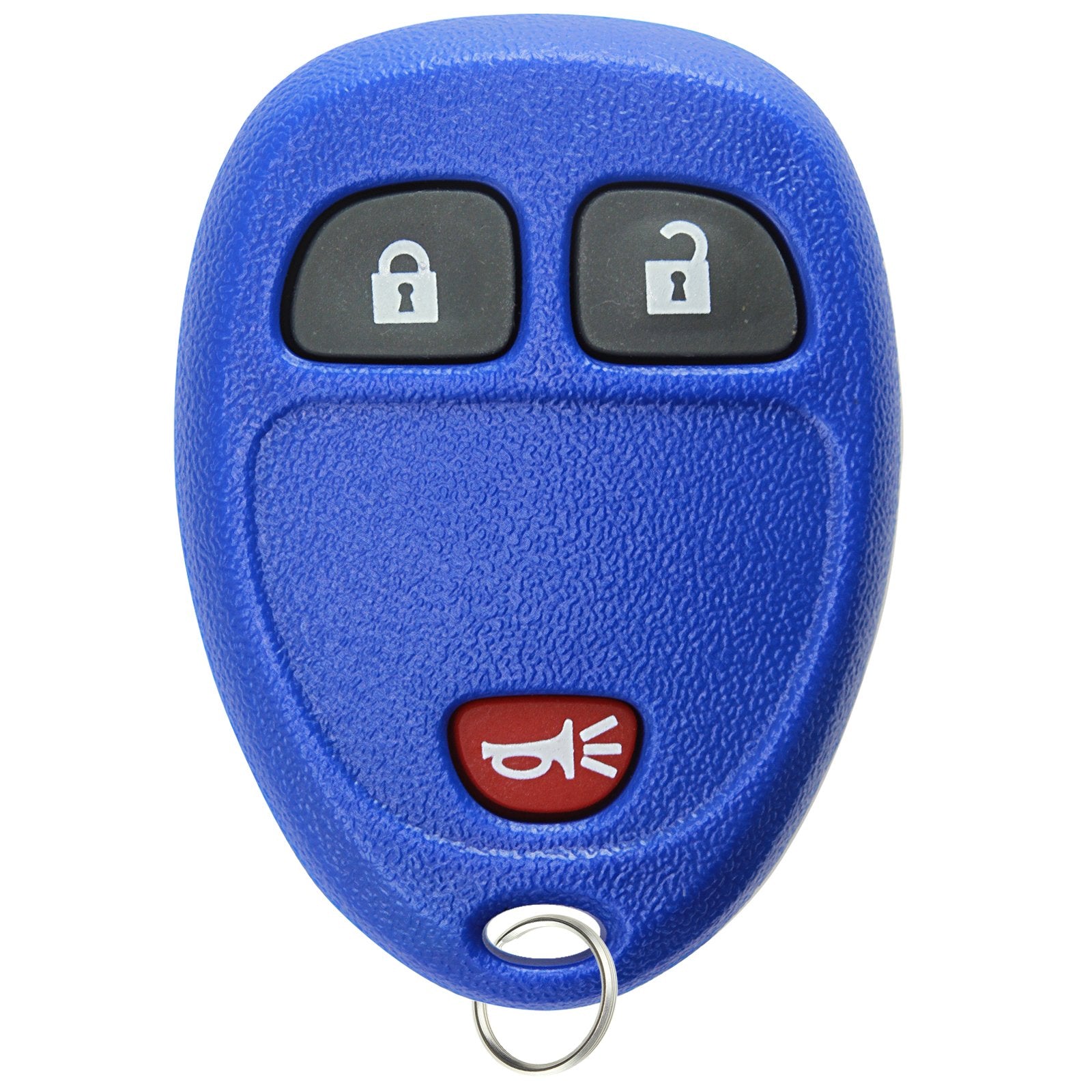 Keylessoption Keyless Entry Remote Control Car Key Fob Replacement For 15913420 Blue