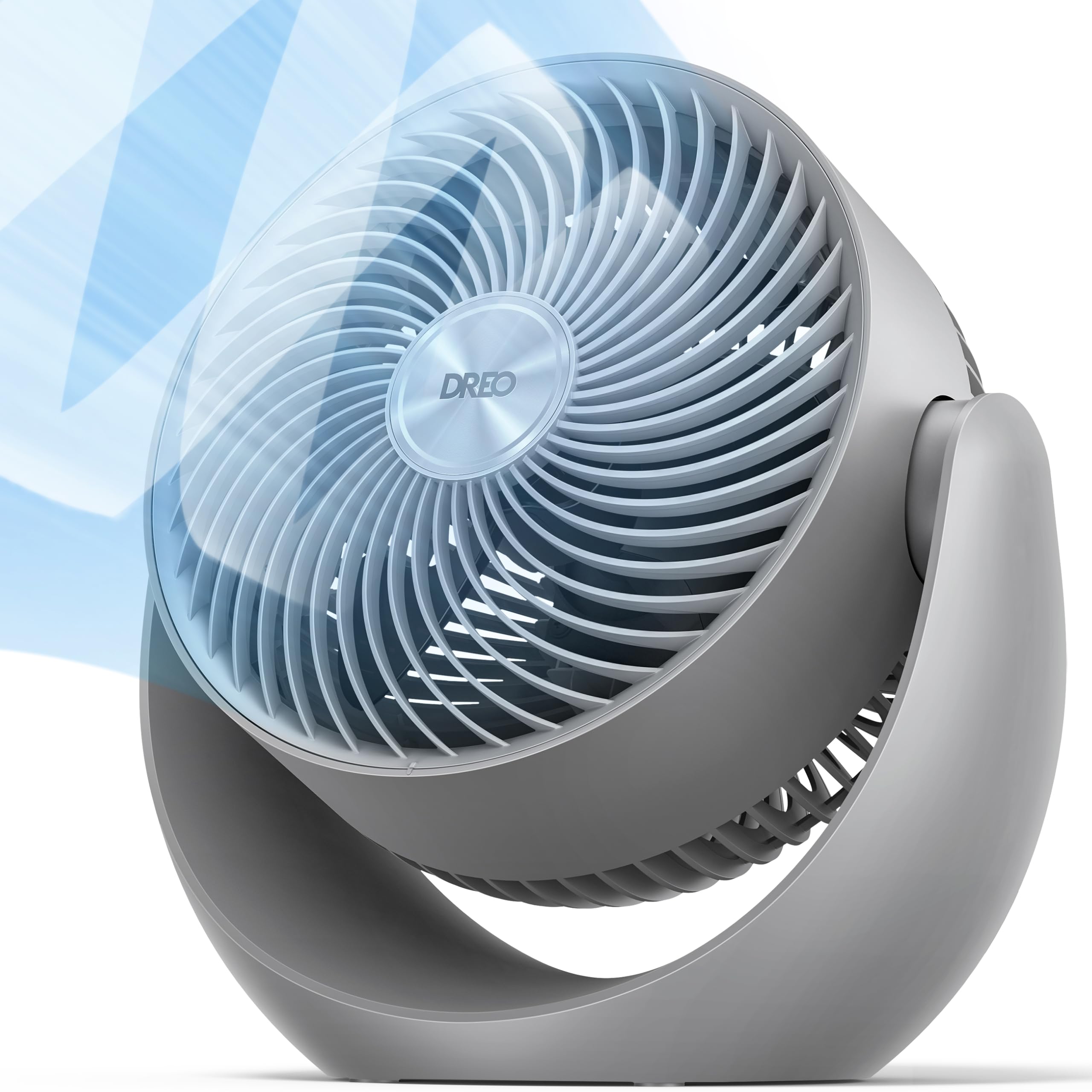 Dreo Fan For Bedroom, Table Air Circulator For Whole Room, 11 Inch, 60Ft Strong Airflow, 120? Adjustable Tilt, 28Db Low Noise, Q