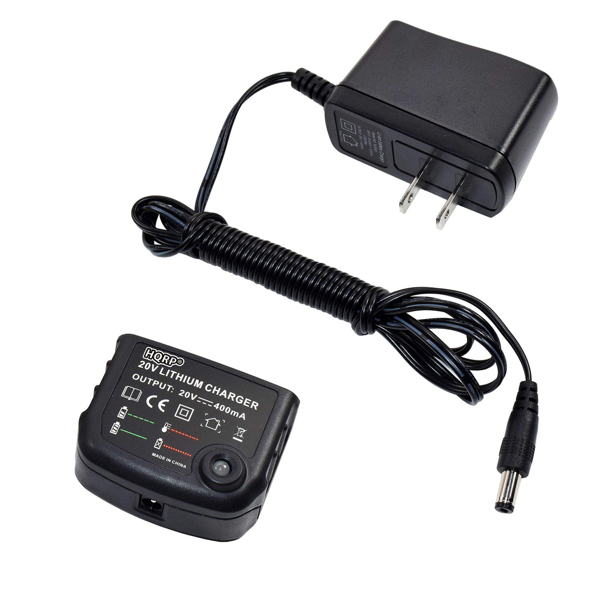 Hqrp 20V Li Ion Battery Charger Compatible With Black And Decker Ldx120C Ldx120Pk Ldx120Sb Ldx220Sb Ssl20Sb Ssl20Sb 2 Bdcde120C
