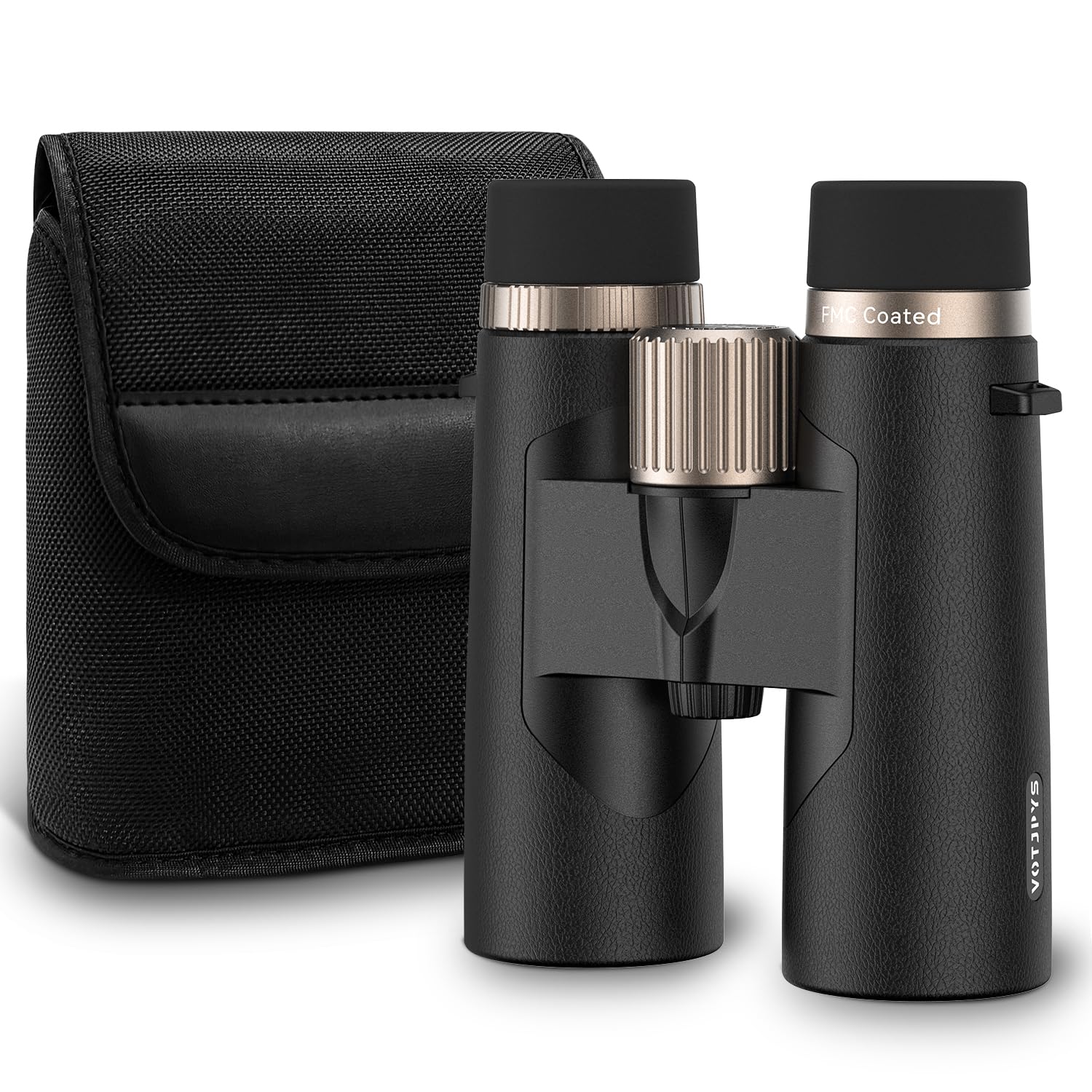 VOTJPYS 8X42 Binoculars for Adults Hunting & Bird Watching - with BAK4 Prism & FMC Lens, IPX7 - Compact for Hunting, Bird Watchi