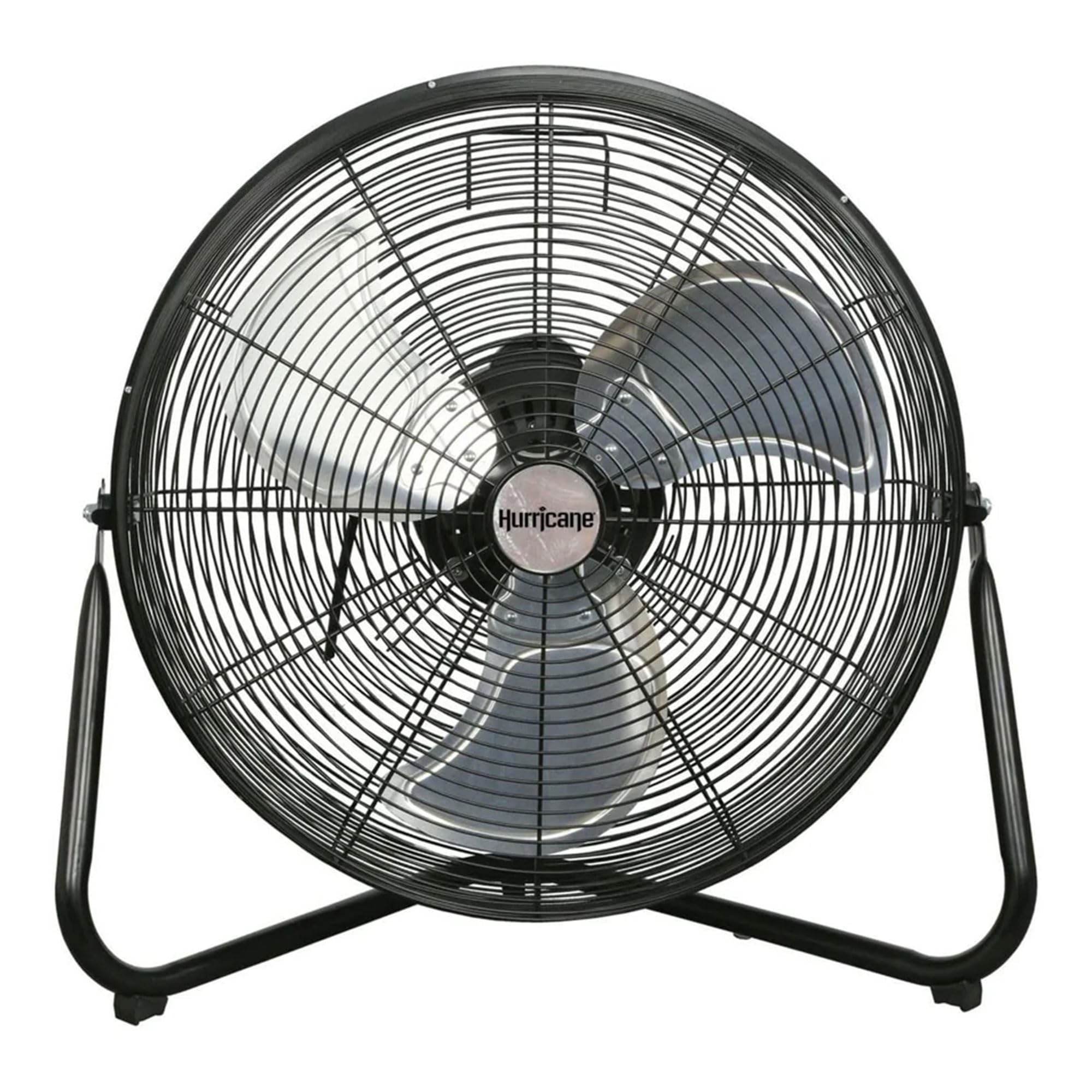 Hurricane Pro Series 20 Inch High Velocity Metal Orbital Wall Floor Fan With 3 Adjustable Speed Settings And 360 Degree Oscillat
