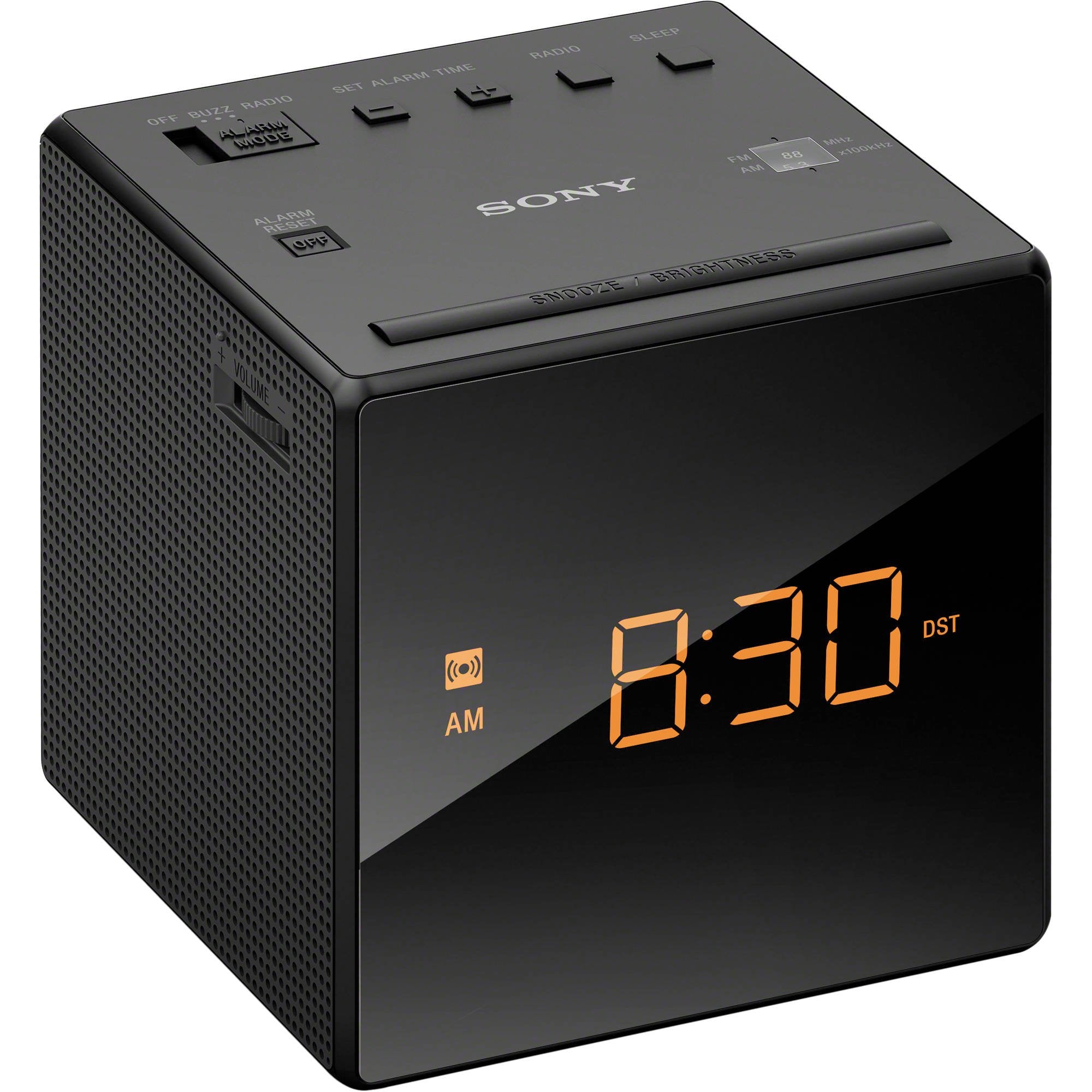 Sony Icfc1Black Alarm Clock Radio (Black)