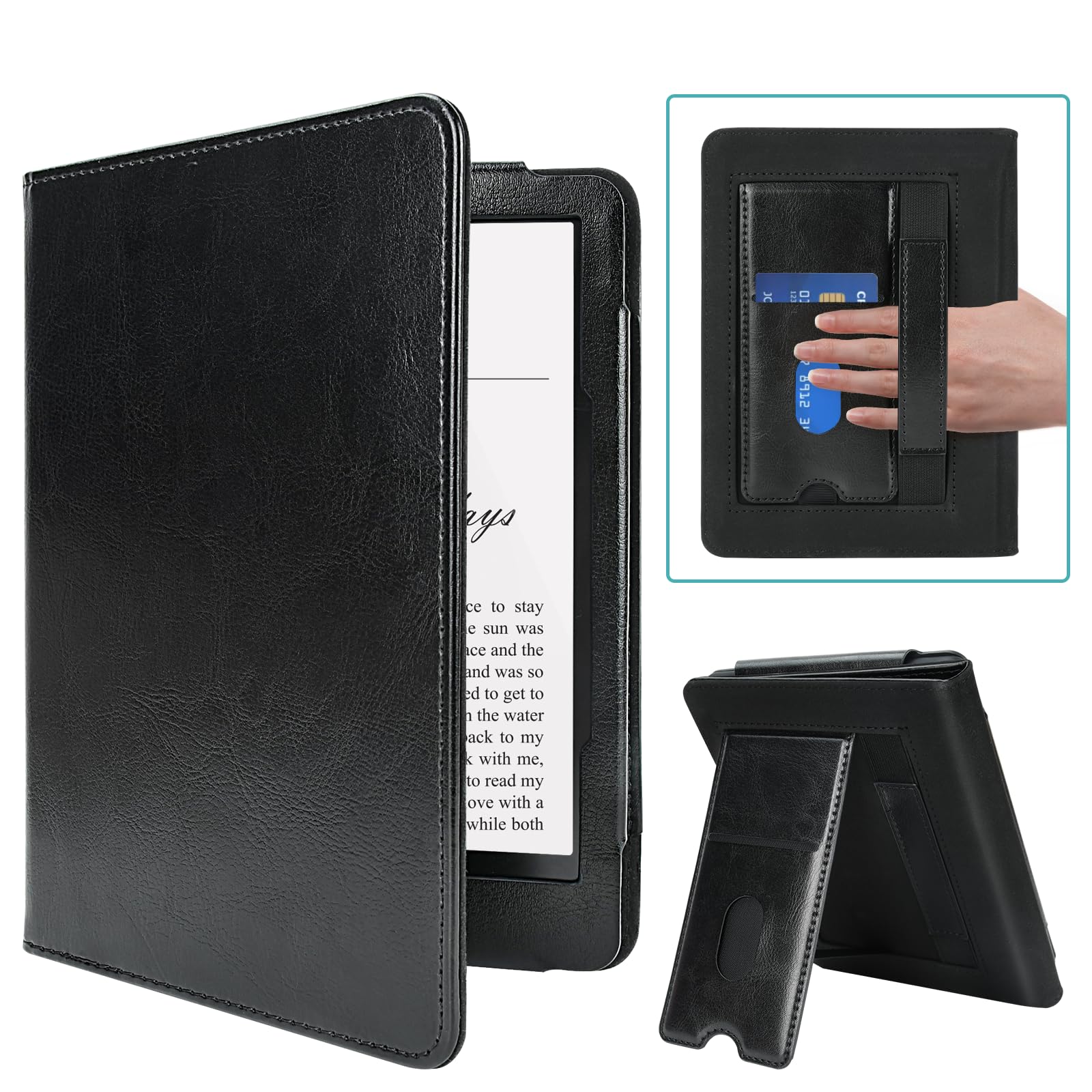 Case For Kindle Paperwhite   All New Pu Leather Smart Cover With Auto Sleep Wake Feature For Kindle Paperwhite 11Th Generation 6