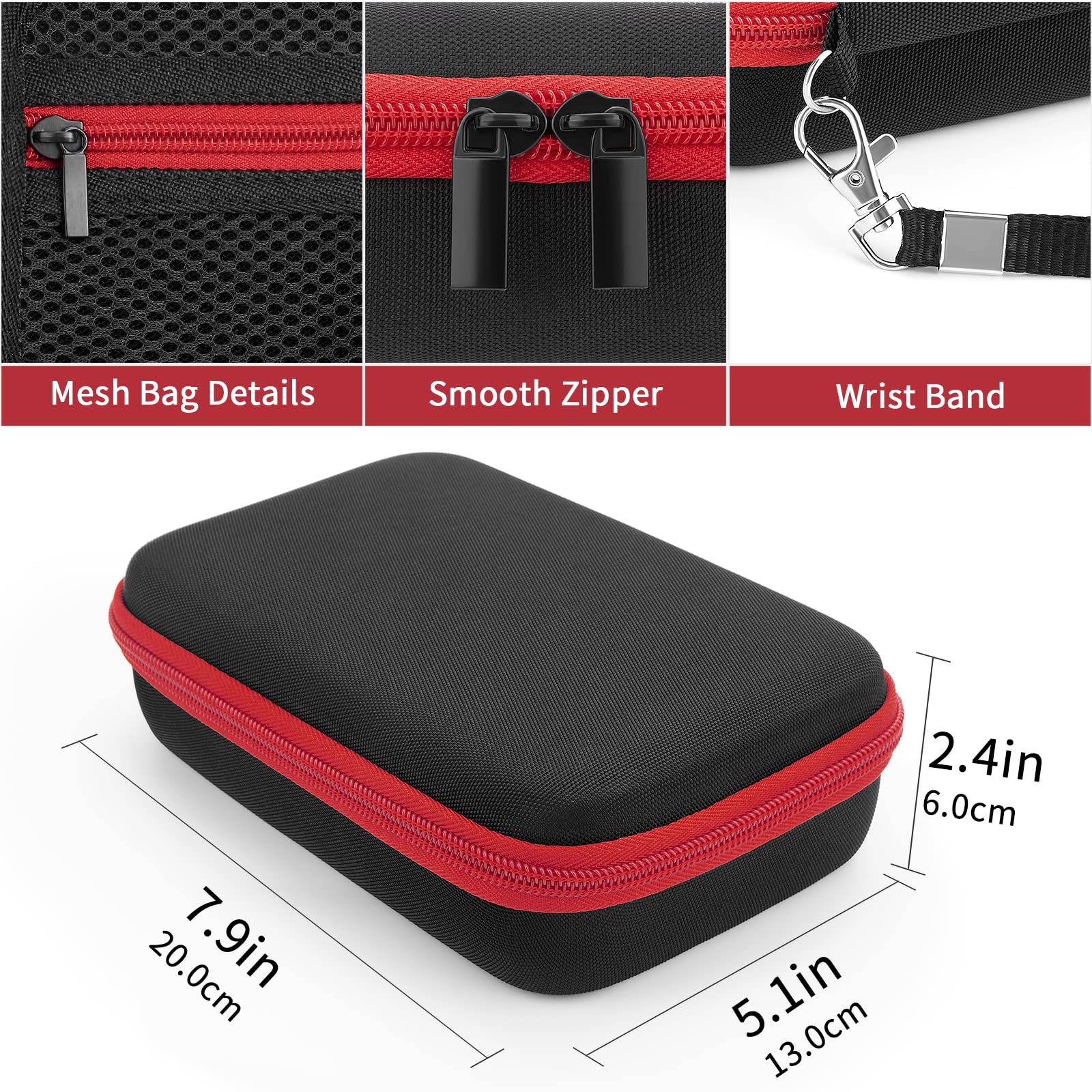 Yinke Travel Storage Case For Philips Norelco Multigroom Series 3000/5000, Mg3740/40, Mg5910/49   Protective Organizer For Beard