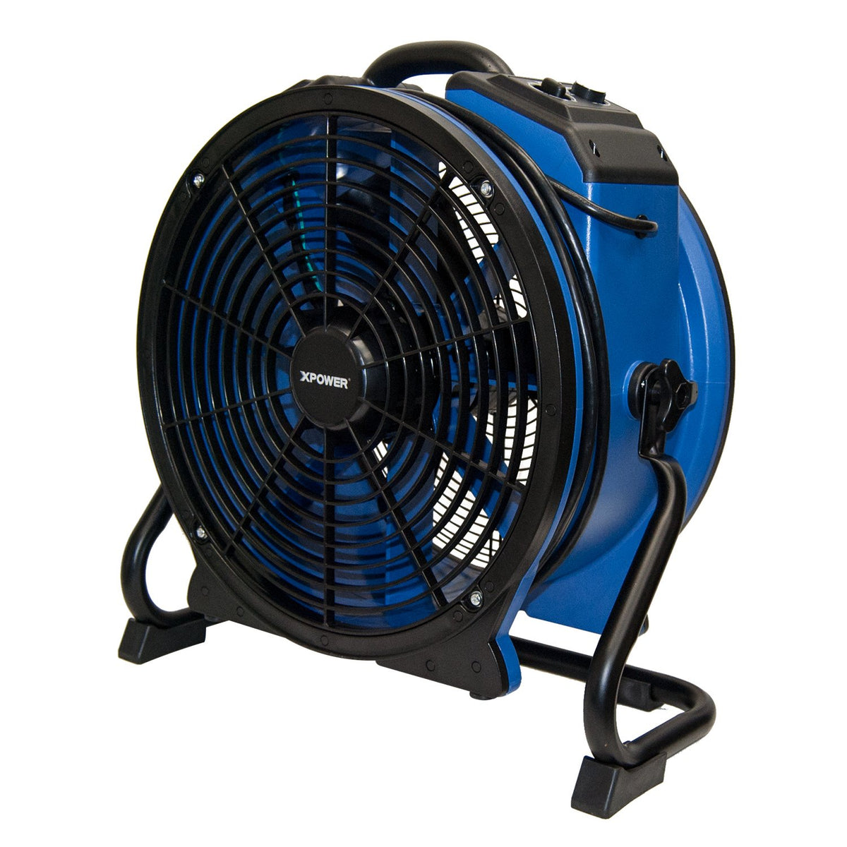Xpower X 48Atr Professional Heat Resistant Industrial Axial Fan   Sealed Motor With Built In Power Outlets, Timer, And Variable