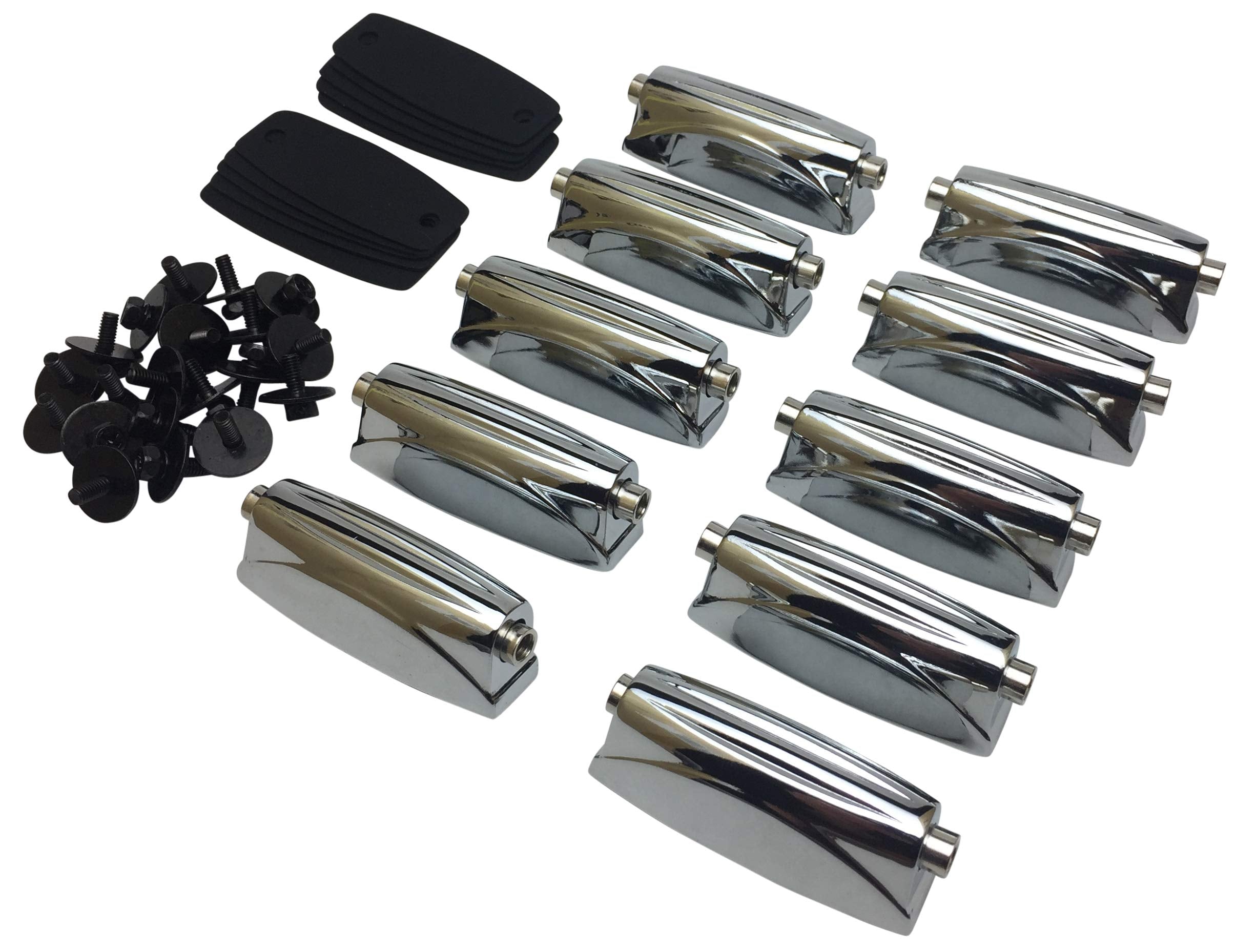 Double End Drum Lugs Tom/Snare - Ross Percussion (Chrome)