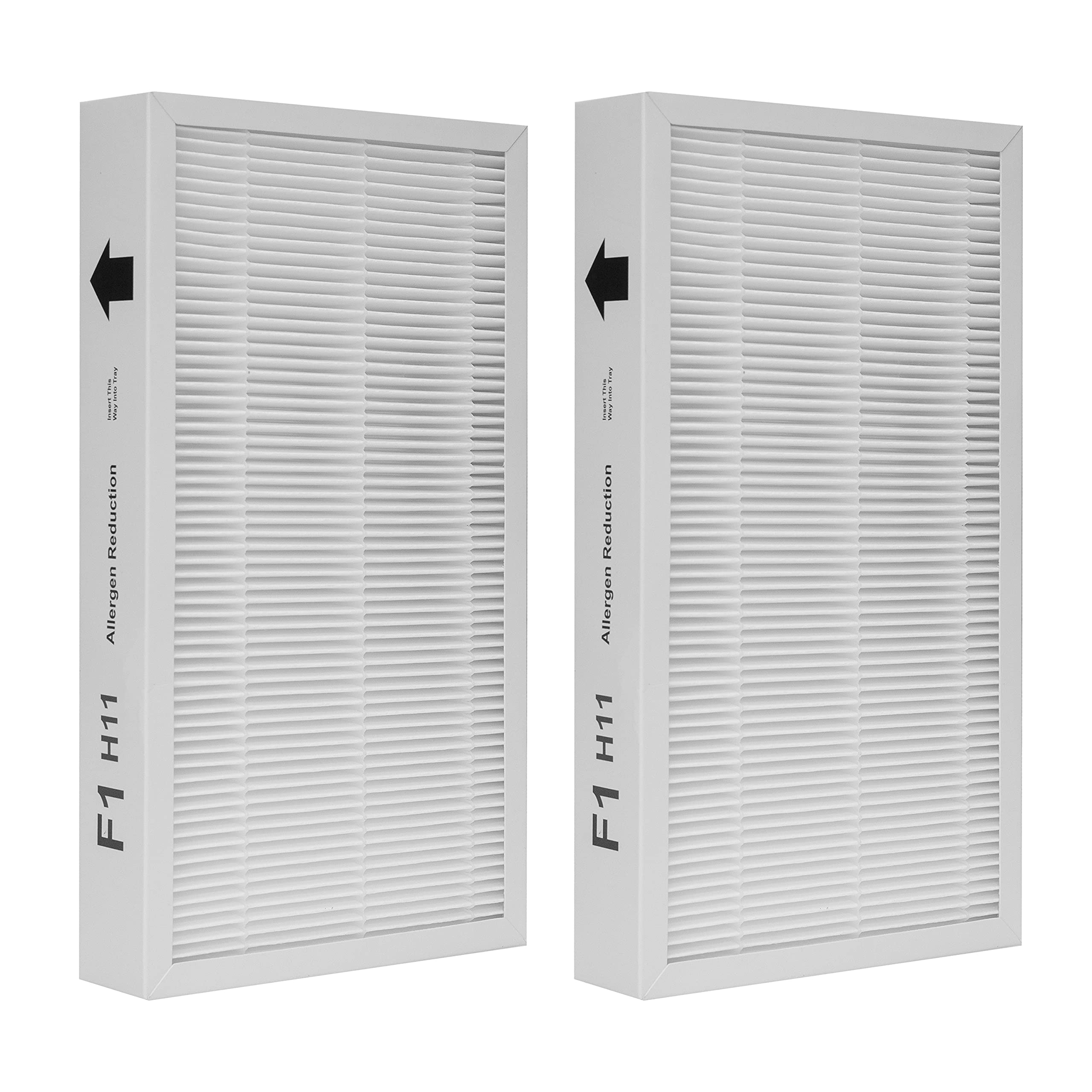 Hichoryer F1 Filter Allergen Reduction, Replacement Filter Compatible With Filtrete C01 T02 Room Air Purifier Fap C01 F1 And Fap