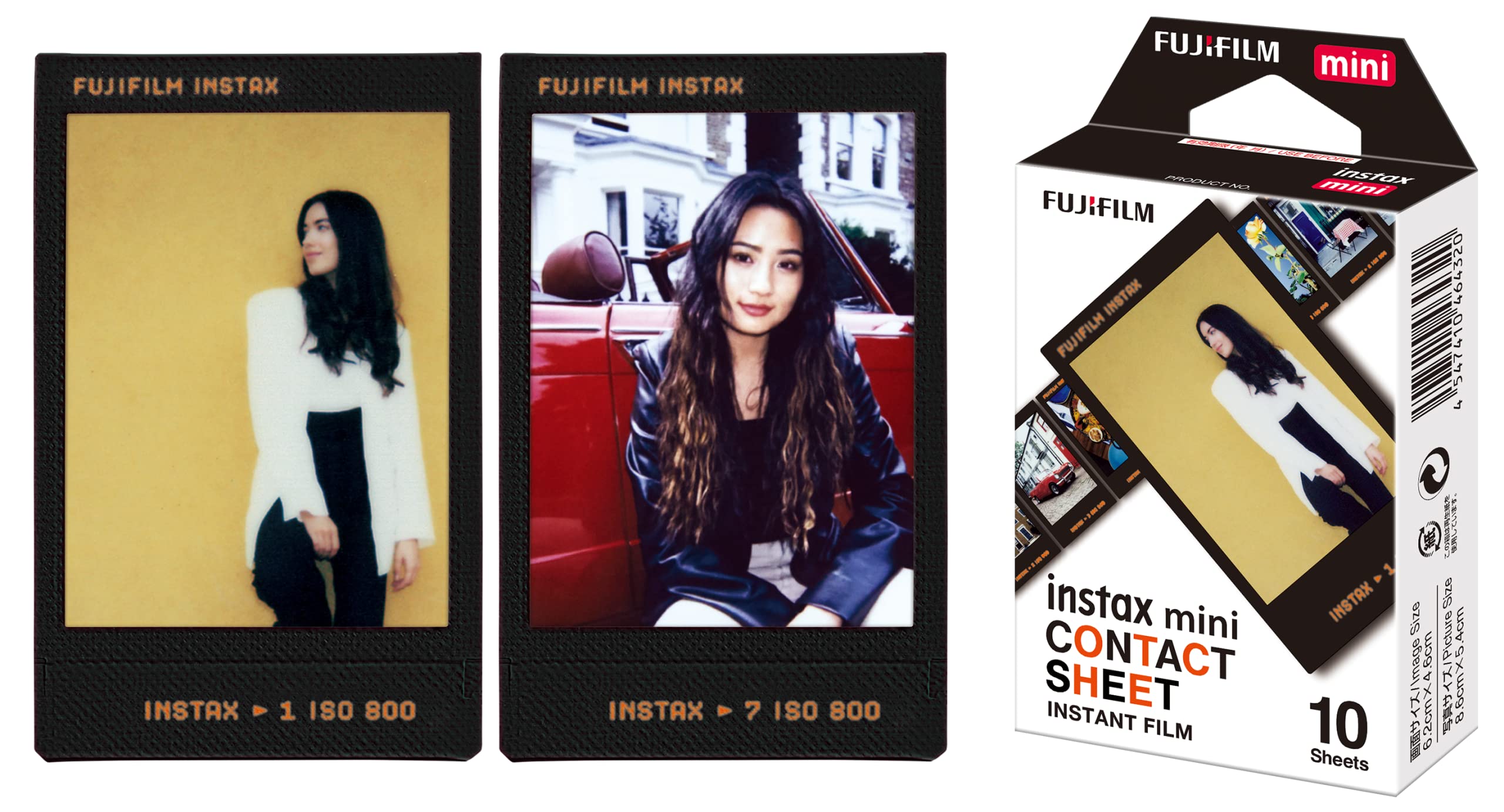 Fujifilm Instax Mini Contact Sheet Film   10 Exposures