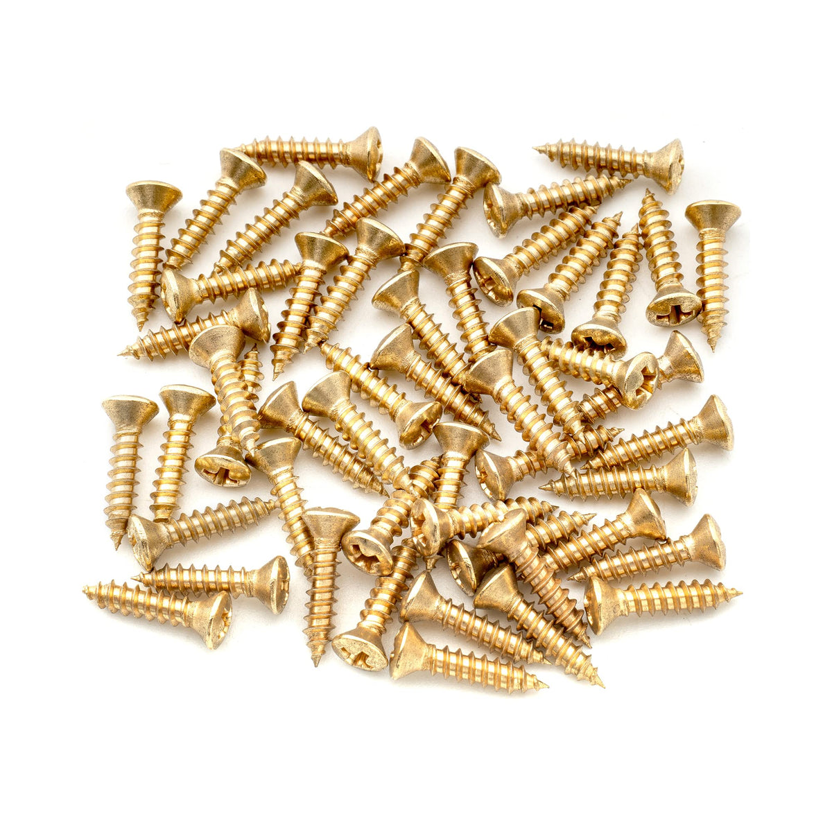 Musiclily Ultra 3X12Mm Stainless Steel Pickguard Mounting Screws For Fender Stratocaster Telecaster Electric Guitar Or Bass, Gol