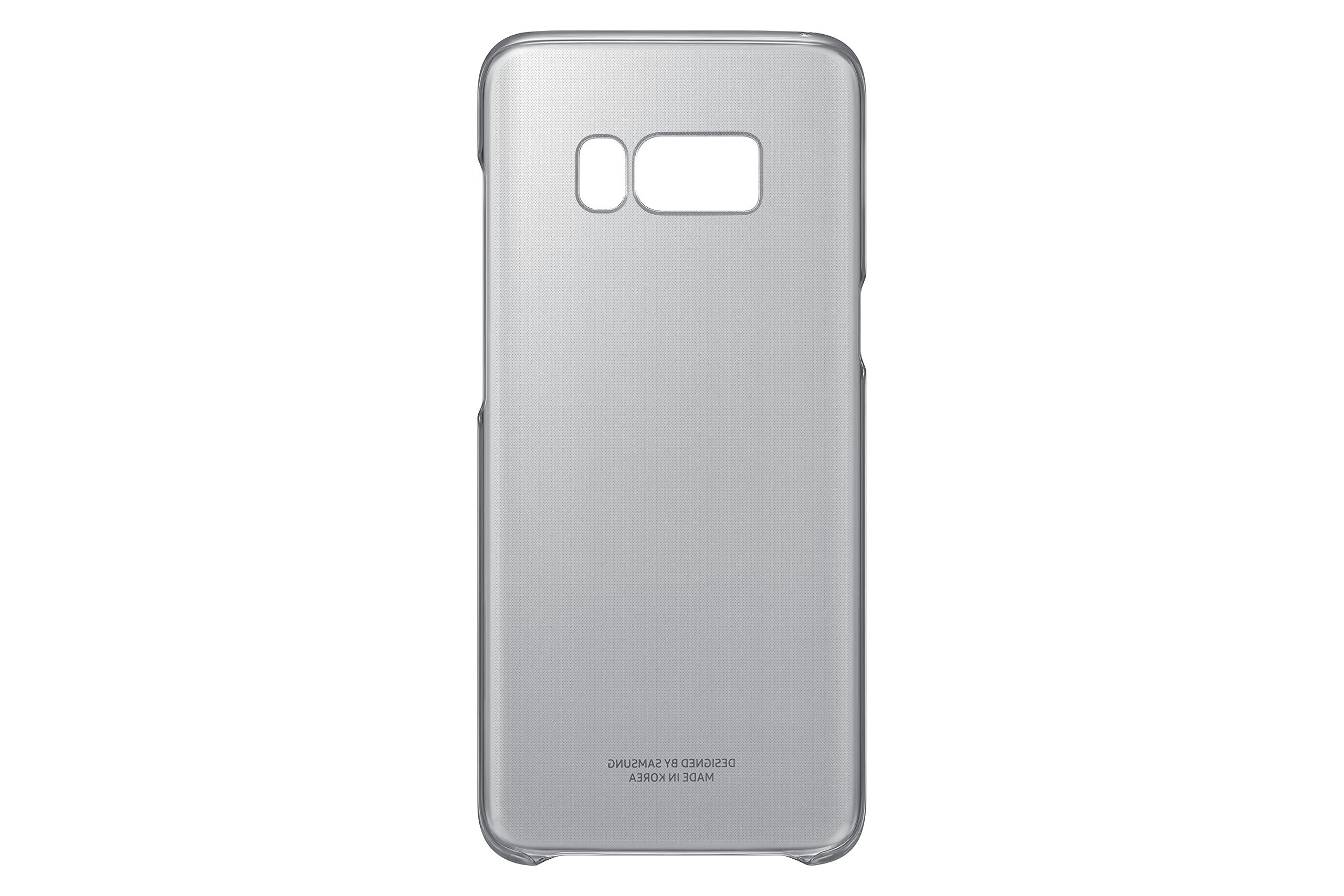 Samsung Galaxy S8 Clear Protective Cover, Black