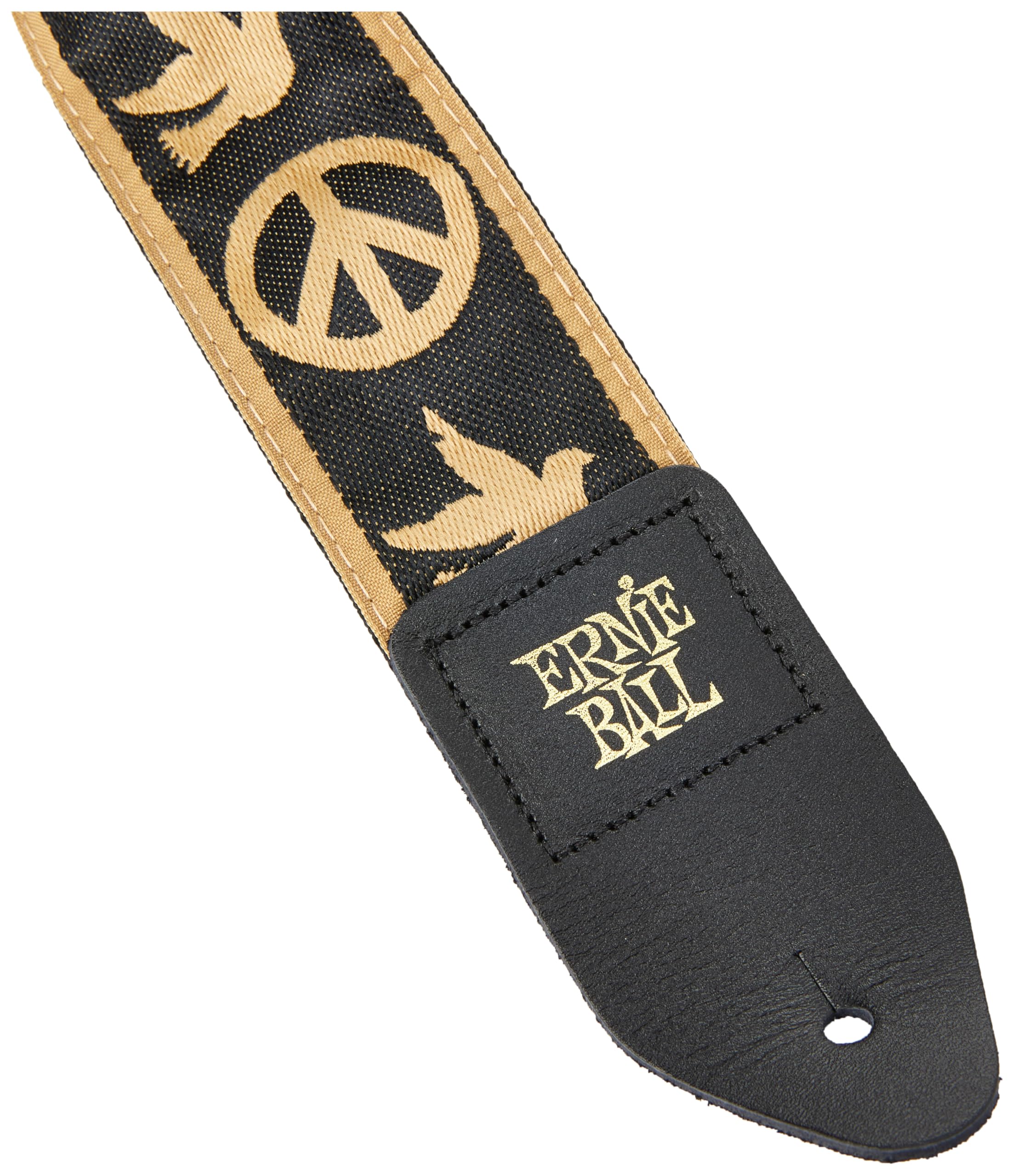 Ernie Ball Jacquard Guitar Strap, Peace Love Dove (P04613)