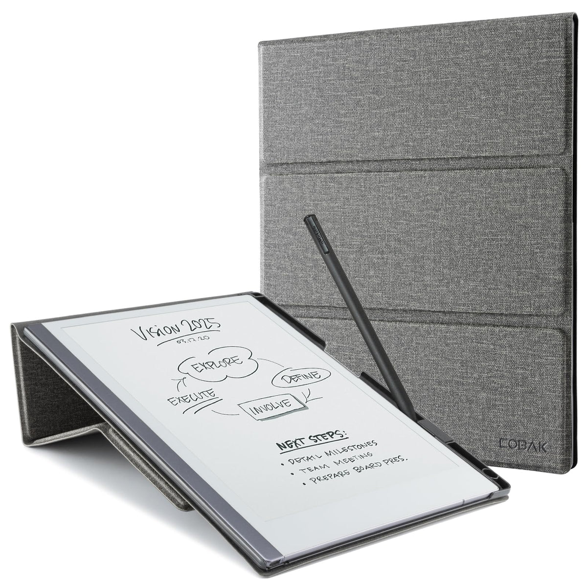 Cobak Case For Remarkable 2 -With Pen Holder And Multi-Angle Foldable Stand Feature -Perfect Choice Of Remarkable 2 Case With Pe