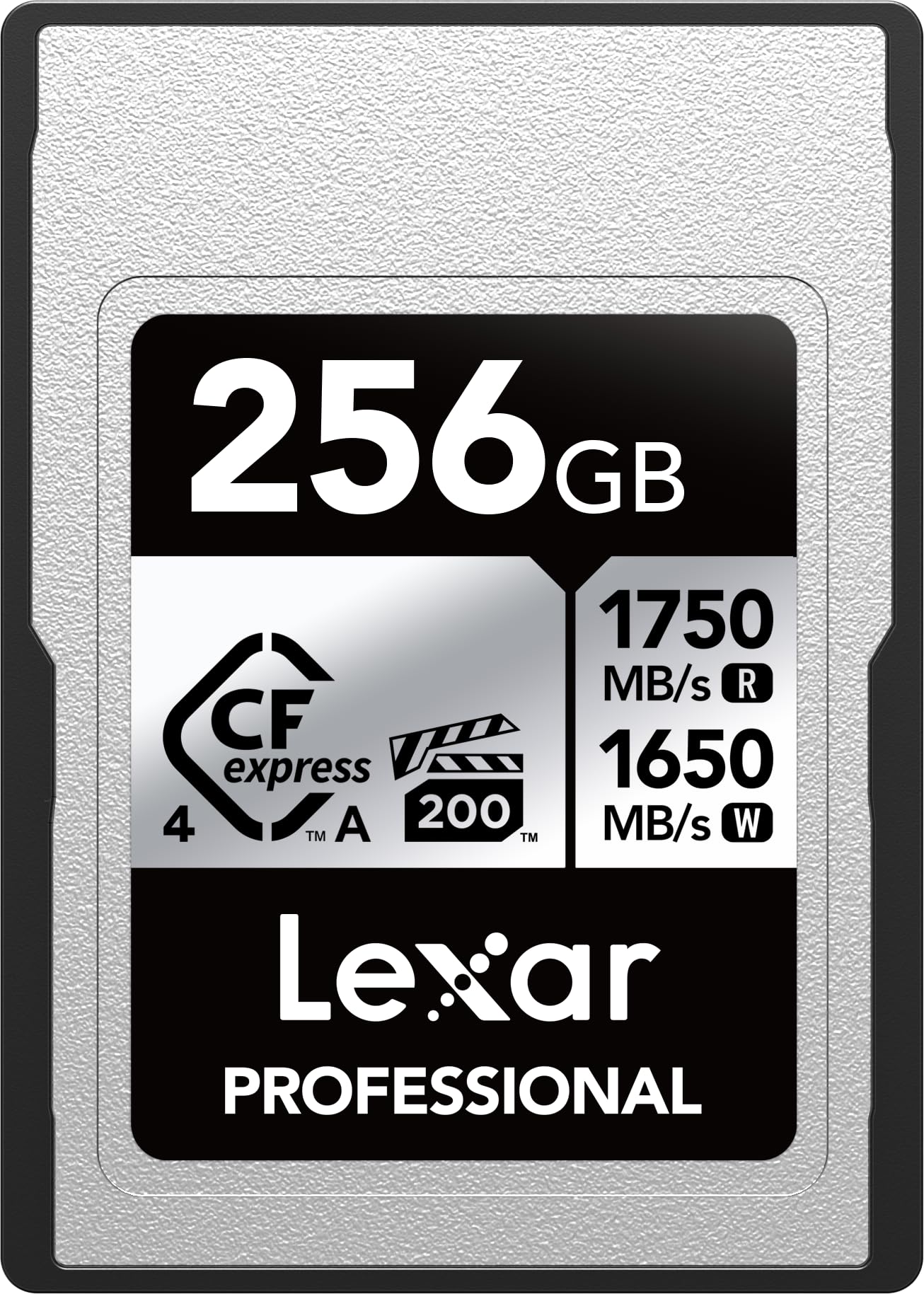 Lexar 256GB Professional CFexpress Type A Silver 4.0 Memory Card, for Photographers, Videographers, Up to max 1750/1650 MB/s, 8K