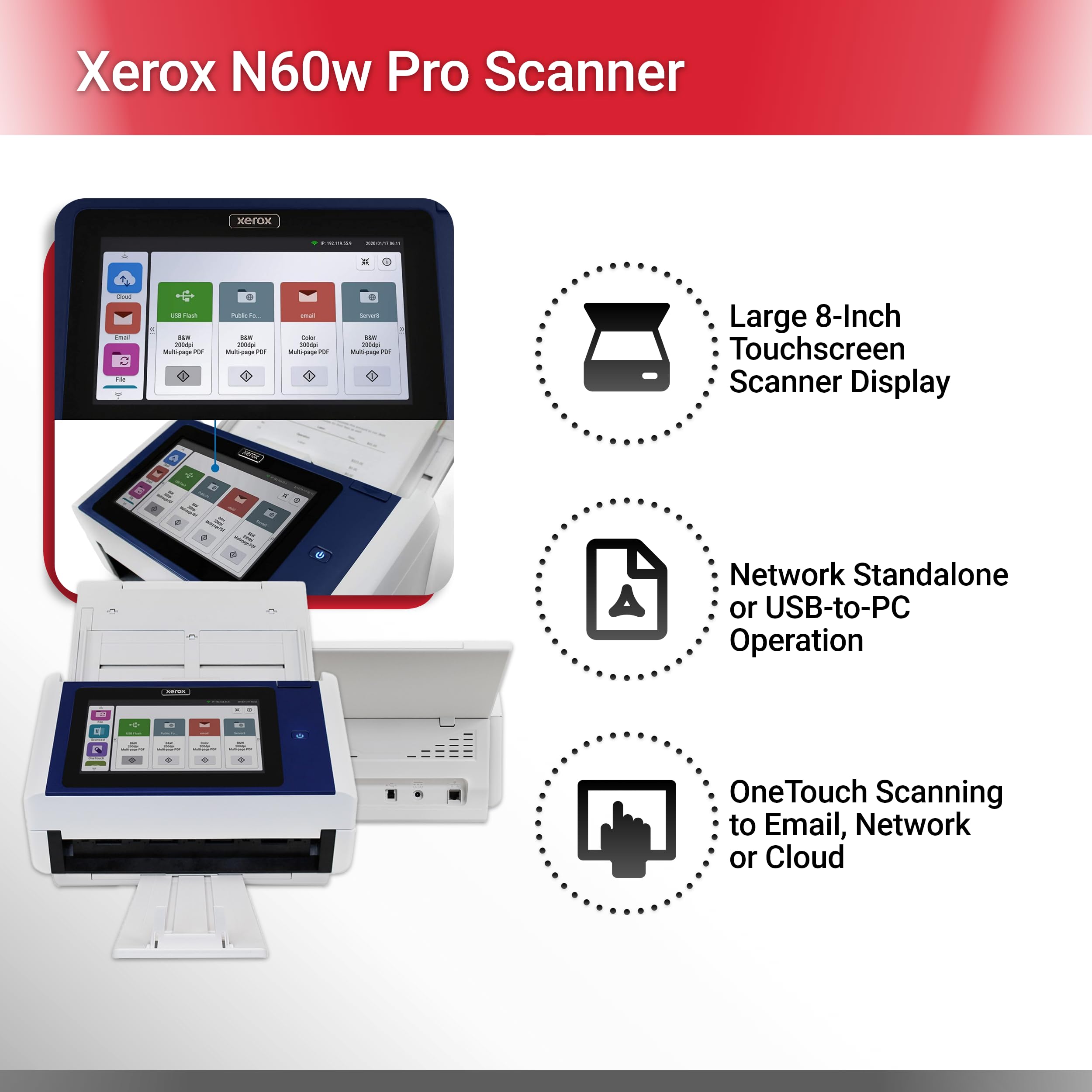 Xerox N60W Pro Scanner