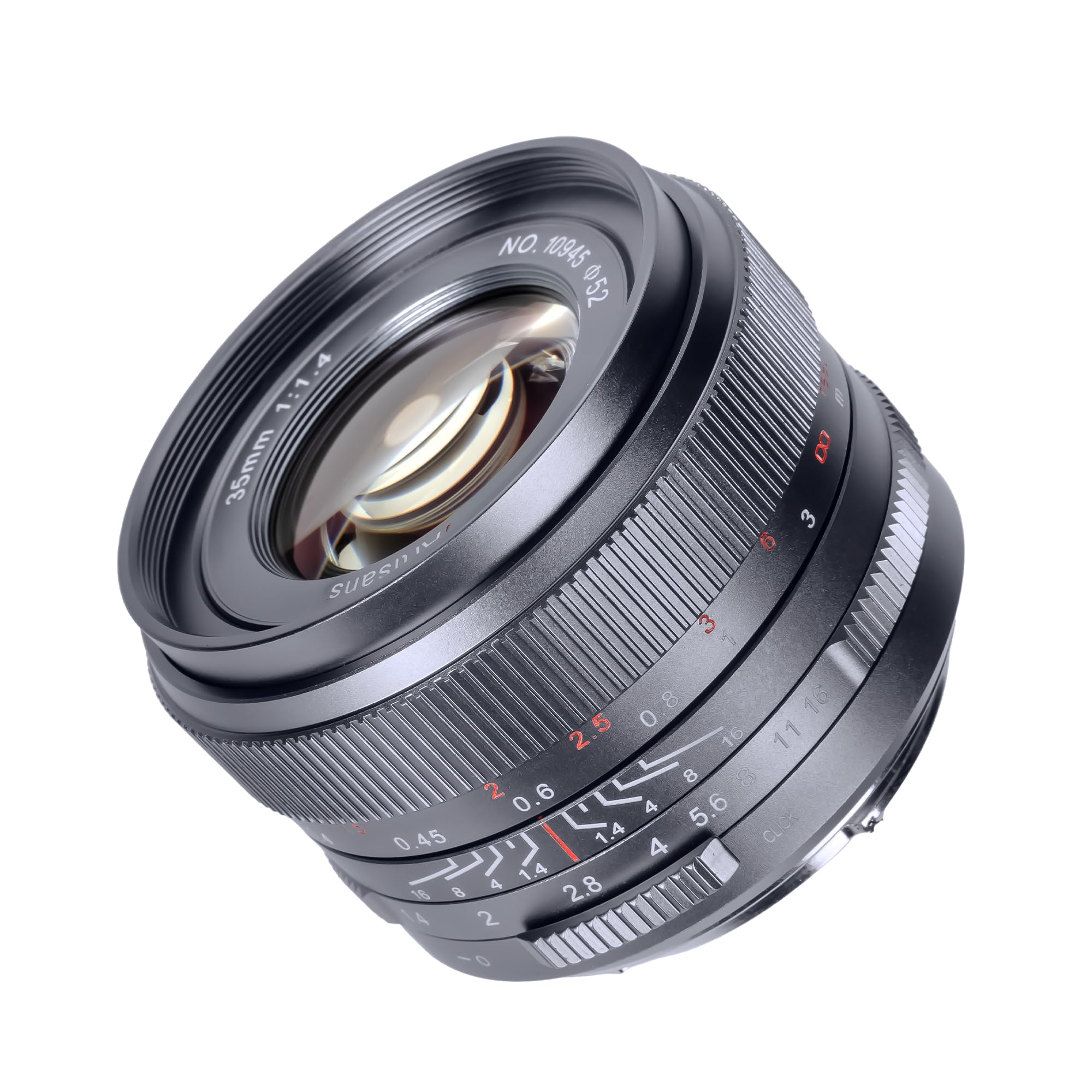 7Artisans 35Mm F1.4 Mark ? Full Frame Manual Focus Prime Lens Large Aperture Compatible With Nikon Z Mount Camera Z5 Z6 Z6Ii Z7
