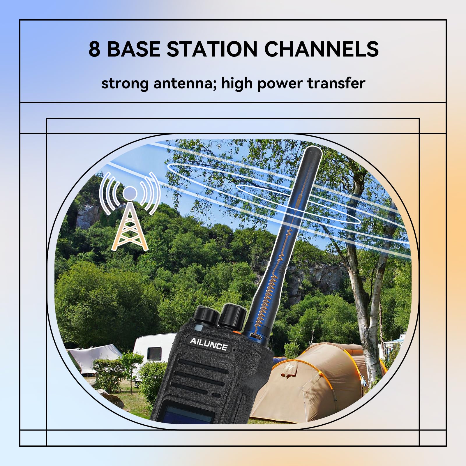 Retevis Ailunce Ha1G Gmrs Radio, Gmrs Handheld Radio, Ip67 Waterproof, Noaa, 2800Mah Usb C Charging Long Range Walkie Talkies For Outdoor(2 Pack)