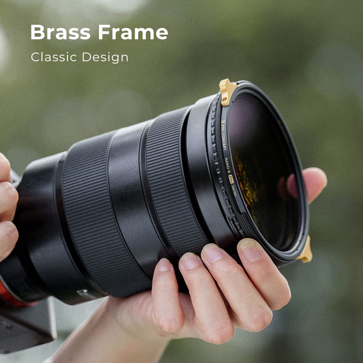 K&F Concept 82mm Variable ND2-32 & CPL 2-in-1 Lens Filter Nano-X PRO Optical Glass Multi-Coated