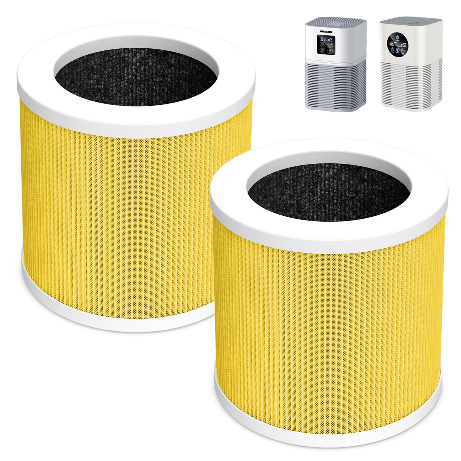 A1 Filter Compatible With Vewior Air Purifie R A1, Hqsc 50, Hqkj 80, Ameifu Ap01W, Koios Hqkj 50 Tailulu Pur0003, H13 True Hepa