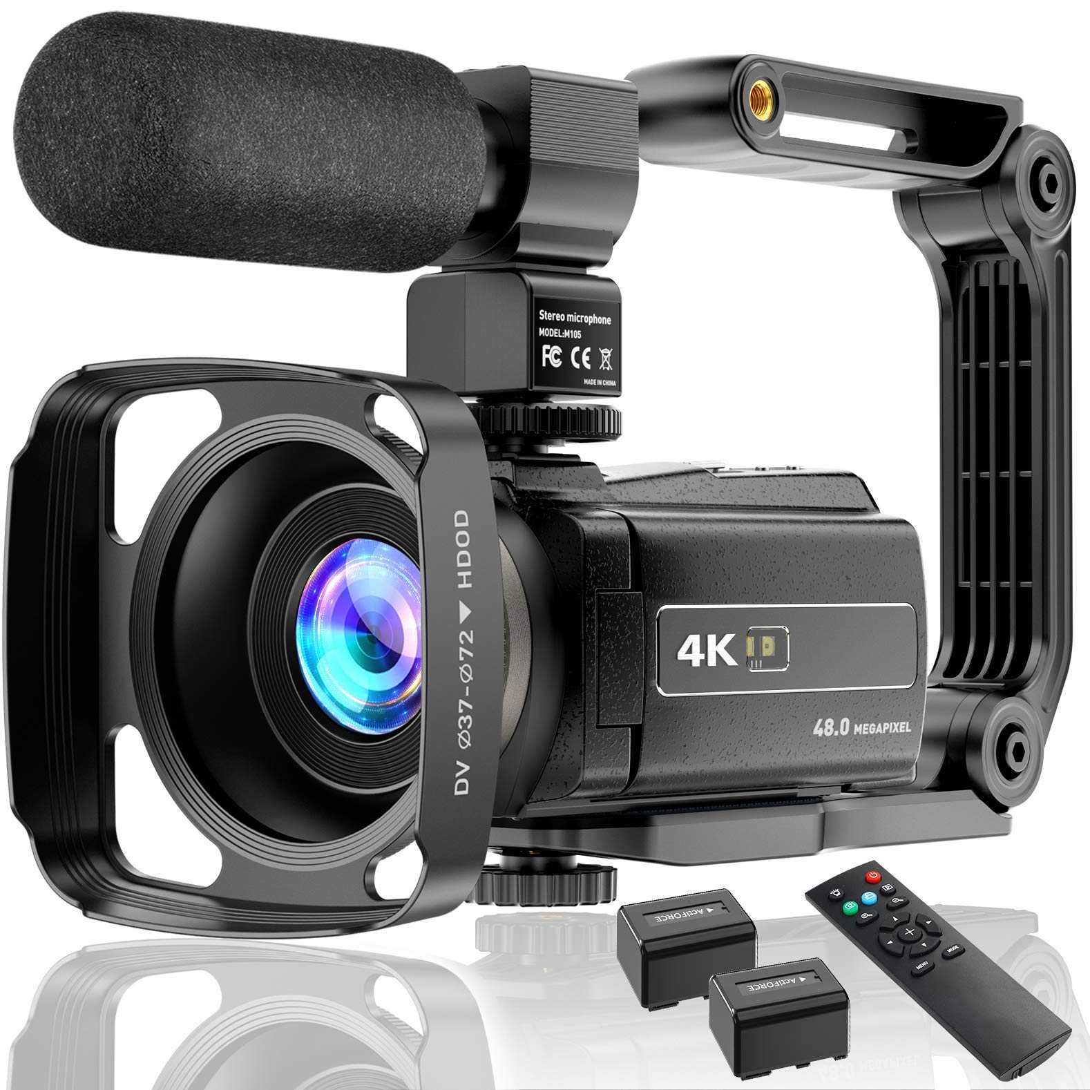 4K Video Camera Camcorder Uhd 48Mp Wifi Ir Night Vision Vlogging Camera For Youtube Touch Screen 16X Digital Zoom Camera Recorde