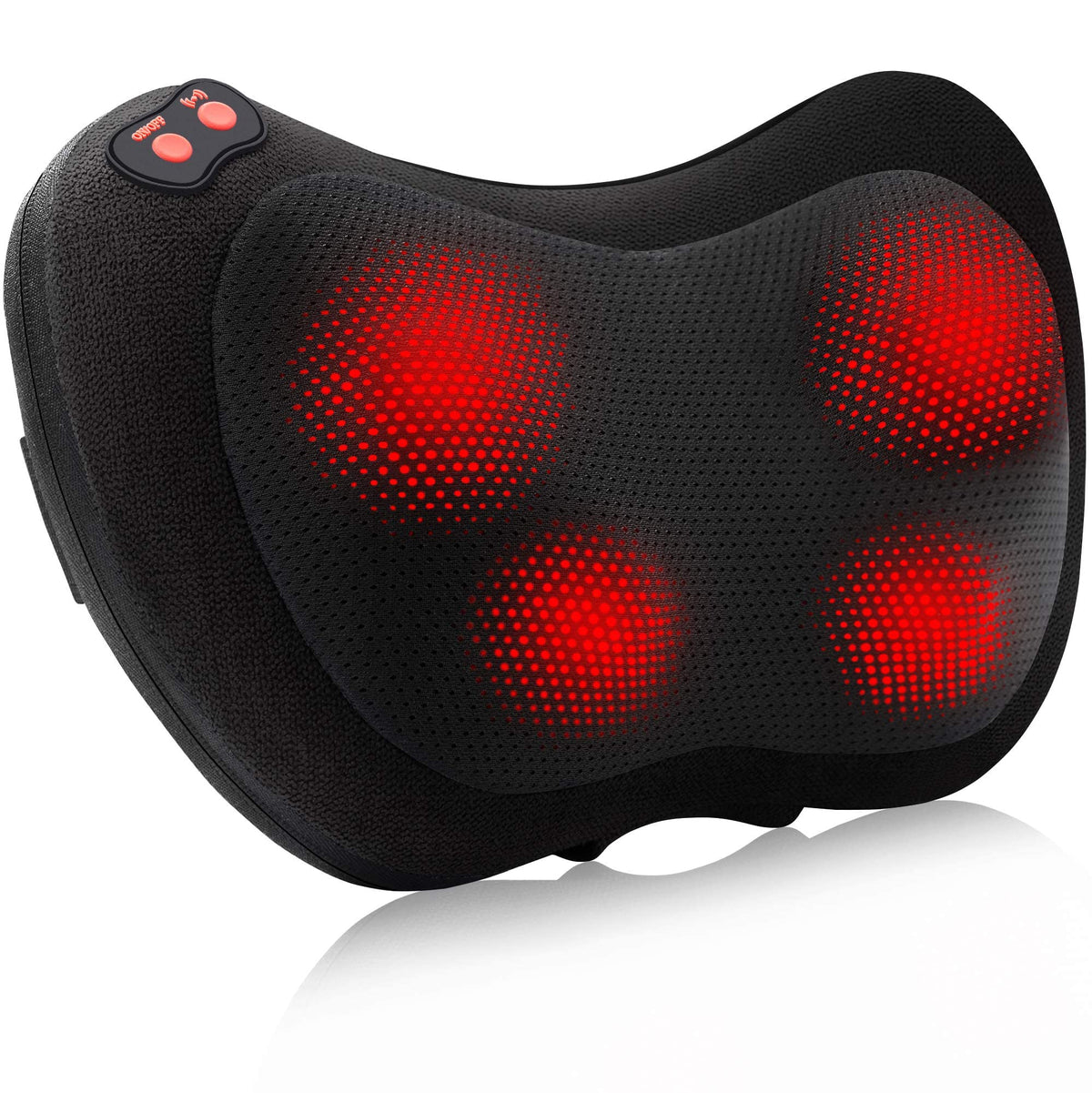 Papillon Back Massager,Shiatsu Neck Massager For Pain Relief,Electric Shoulder Foot Massage Pillow With Heat, Birthday Gifts For