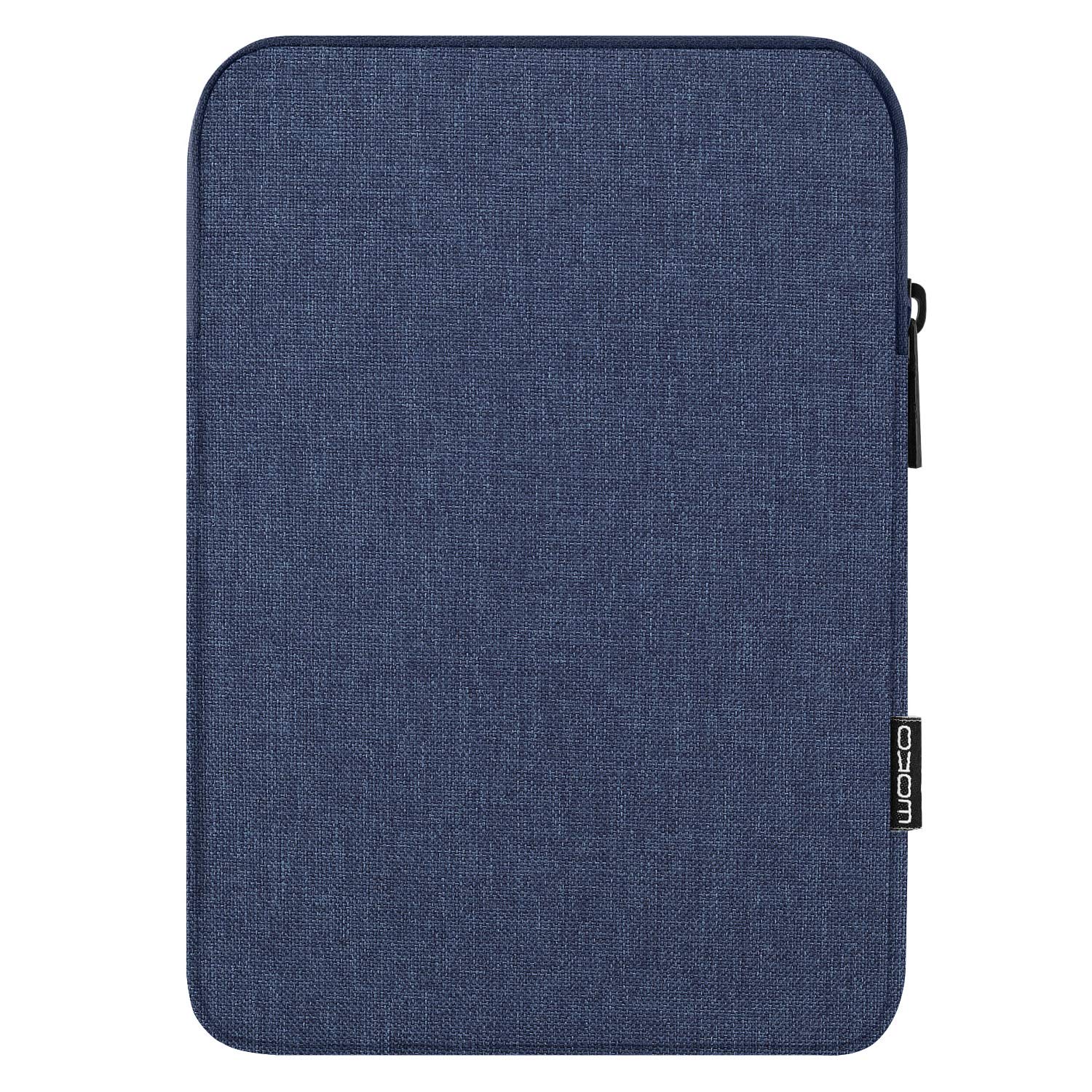 MoKo 7 8 Inch Tablet Sleeve Bag, Polyester Pouch Cover Case Fits iPad Mini (A17 Pro) 8.3' 2024, iPad Mini 6/5/4/3/2/1, Samsung Galaxy Tab S2 8.0, Tab A 8.0, ZenPad Z8s 7.9,Navy Blue