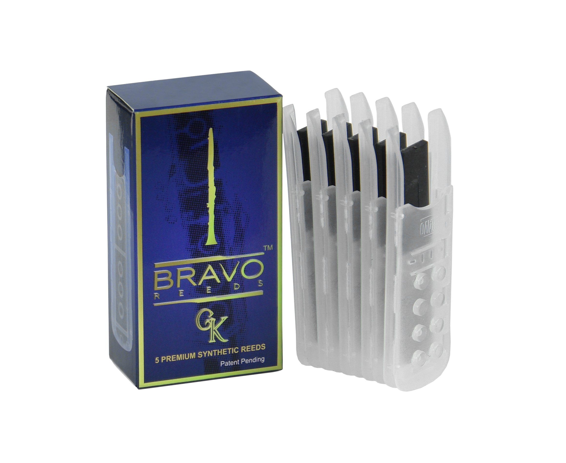 Bravo Synthetic Reeds For Bb Clarinet   Strength 3.0 (Box Of 5), Model Br C30