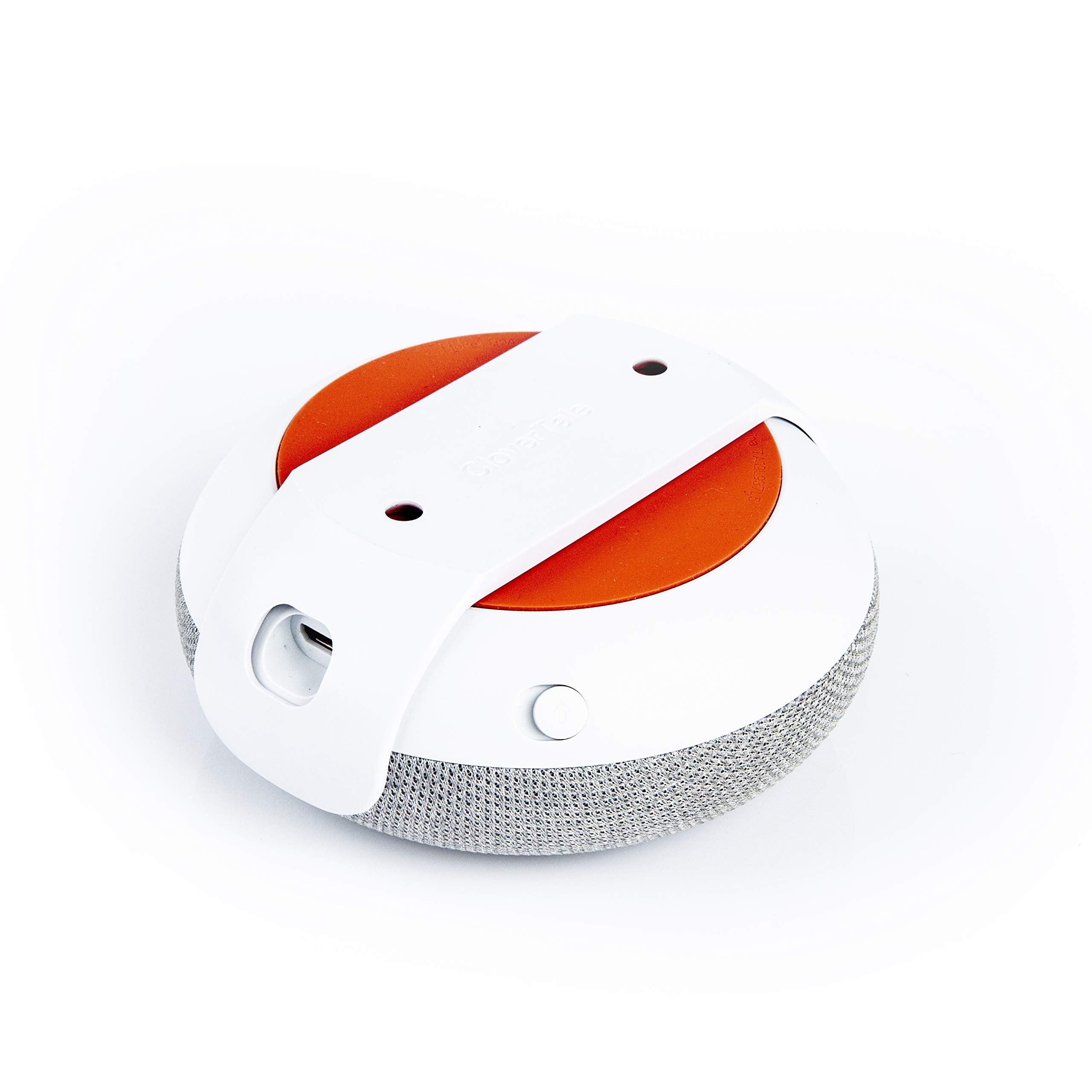 Fstop Labs 2 Pack Wall Ceiling Cabinet Mount Holder Stand Clip For Google Nest Home Mini Gen 1, Gen 2, Round Speaker Accessories (White) 2 Pack