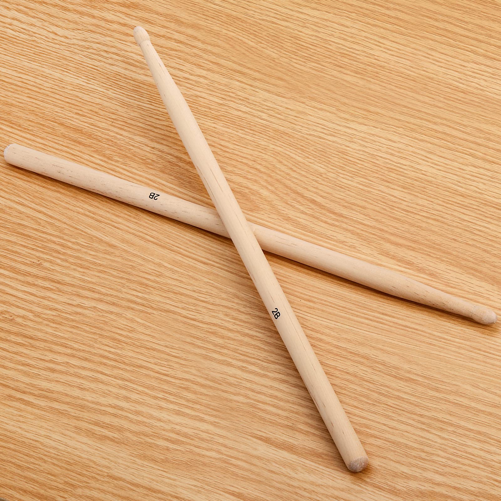 Suwimut 12 Pairs Drumsticks, Hard Maple 2B Wood Tip Drum Sticks, Exercise Drum Sticks For Adults Kids And Beginners, Musical Ins