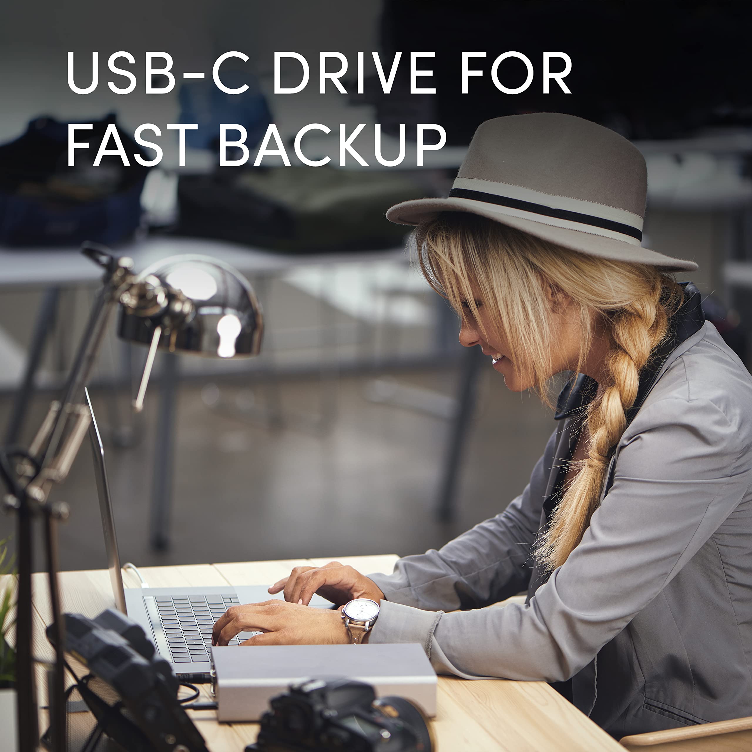 SanDisk Professional G-Drive 20TB USB-C Desktop Hard Drive - Space Grey, Ultrastar Drive, Model SDPH91G-020T-NBAAD