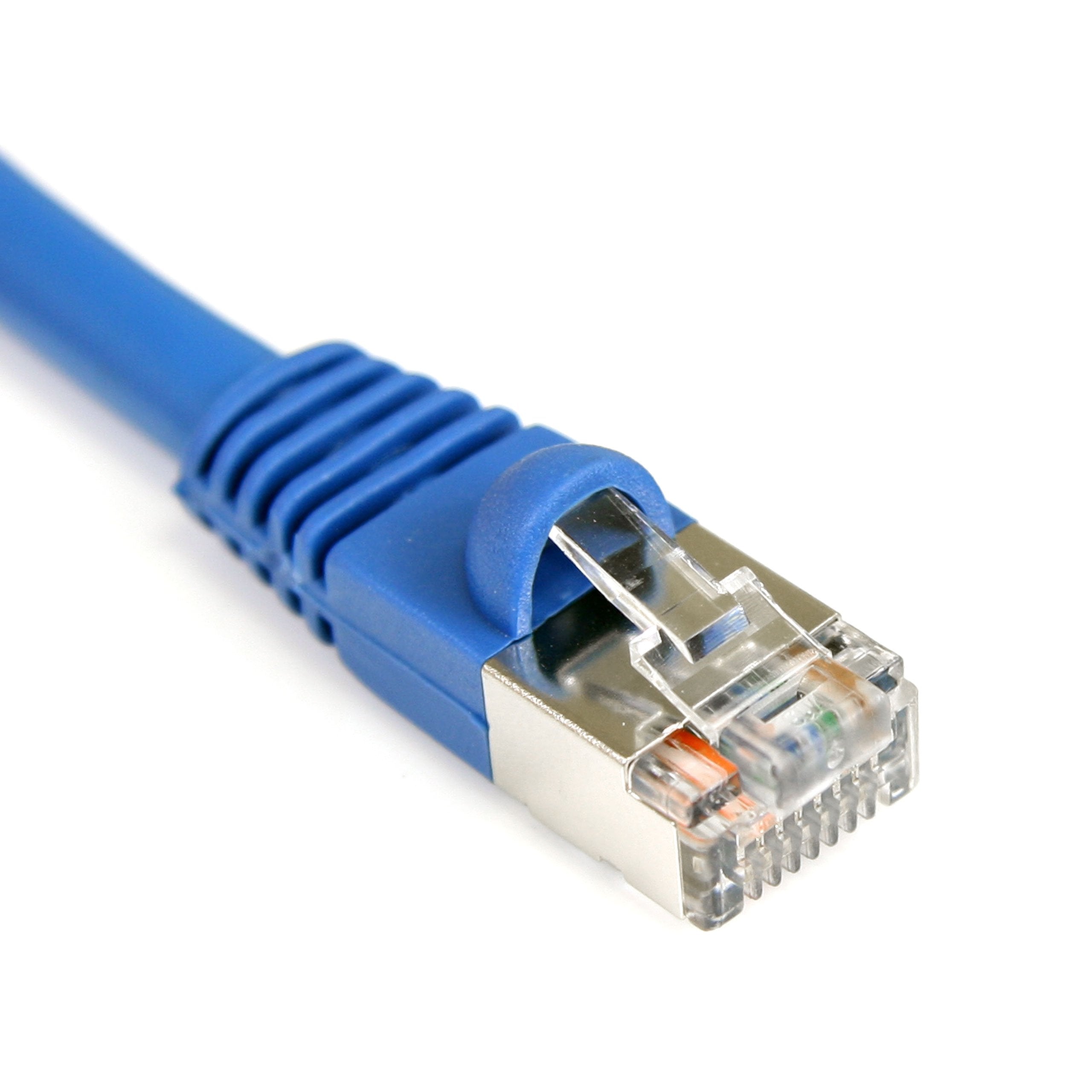Startech.Com 100 Ft. (30.5 M) Cat5E Ethernet Cable   Patch Cable   Shielded   Blue   Ethernet Network Cable (S45Patch100B)