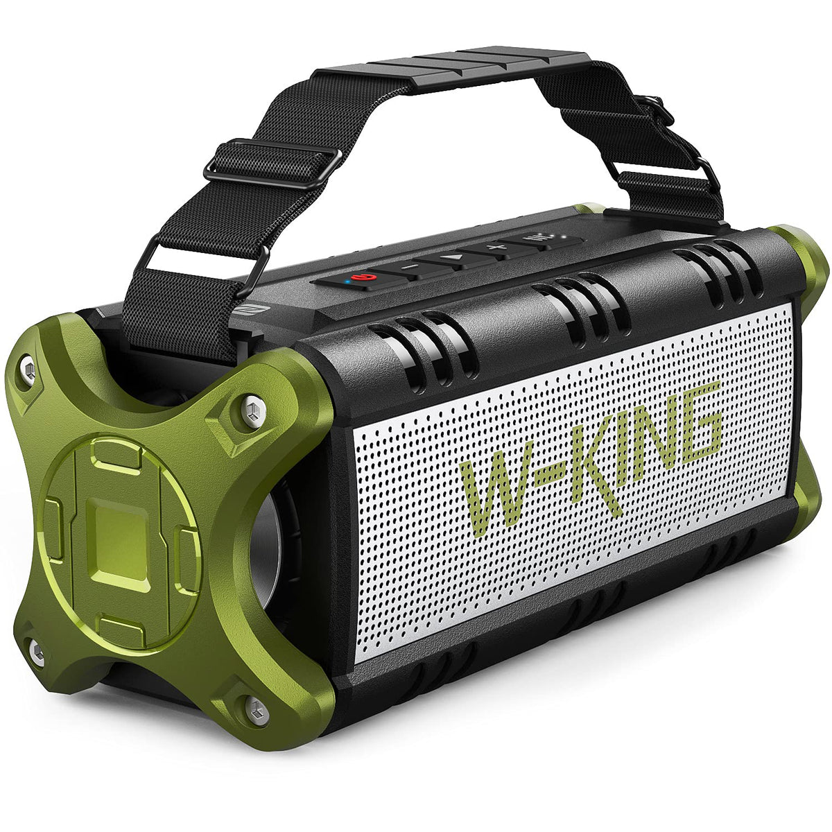 W King Bluetooth Speaker, 50W Portable Speakers Bluetooth Wireless Loud, Outdoor Large Thanksgiving Waterproof Bluetooth Speaker