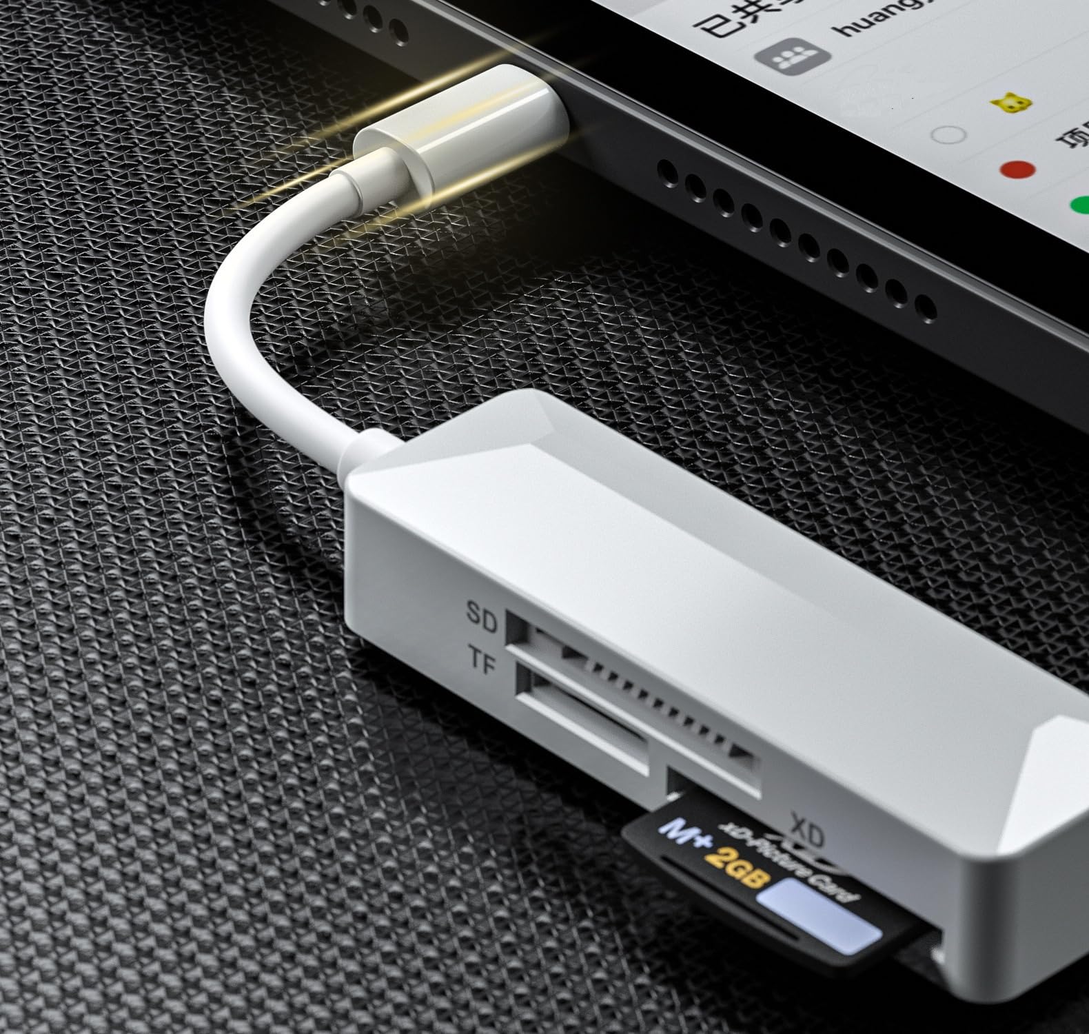 Micro Sd Card Reader For Iphone 15,[Mfi Certified] Usb Type C Memory Sd Card Reader Adapter Sd Tf Xd Picture Card Camera Viewer