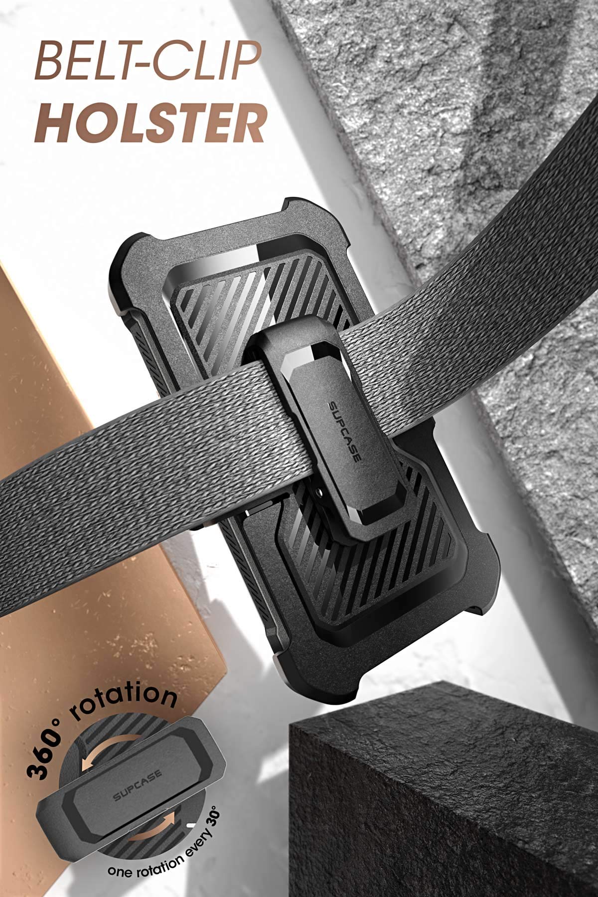 Supcase Unicorn Beetle Pro Series Designed For Samsung Galaxy A10E Case(2019 Release), Full Body Rugged Holster & Kickstand Case