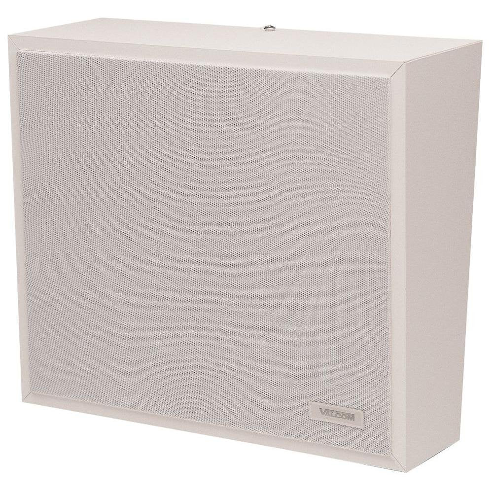 Valcom V 1061 Wh Talkback Wall Speaker   White (Vc V 1061 Wh)