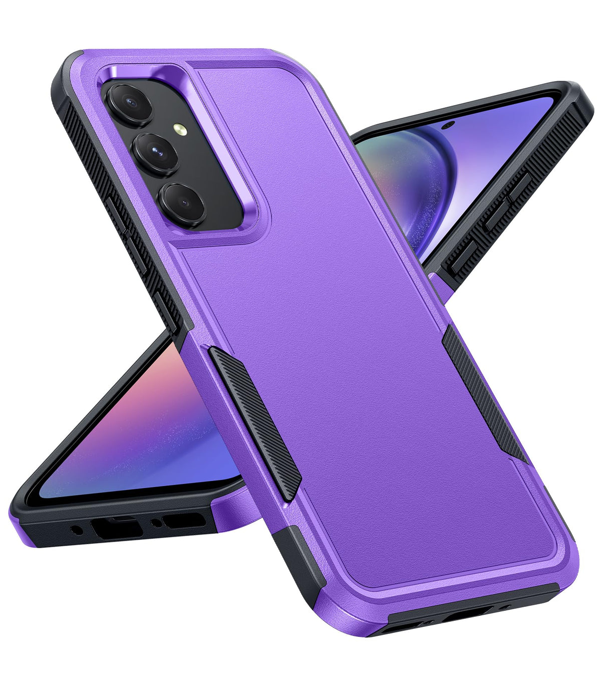 Fntcase For Samsung Galaxy A54 5G Case: Dual Layer Full Shockproof Protective | Rugged Heavy Duty Durable Cell Phone Cover | Sof